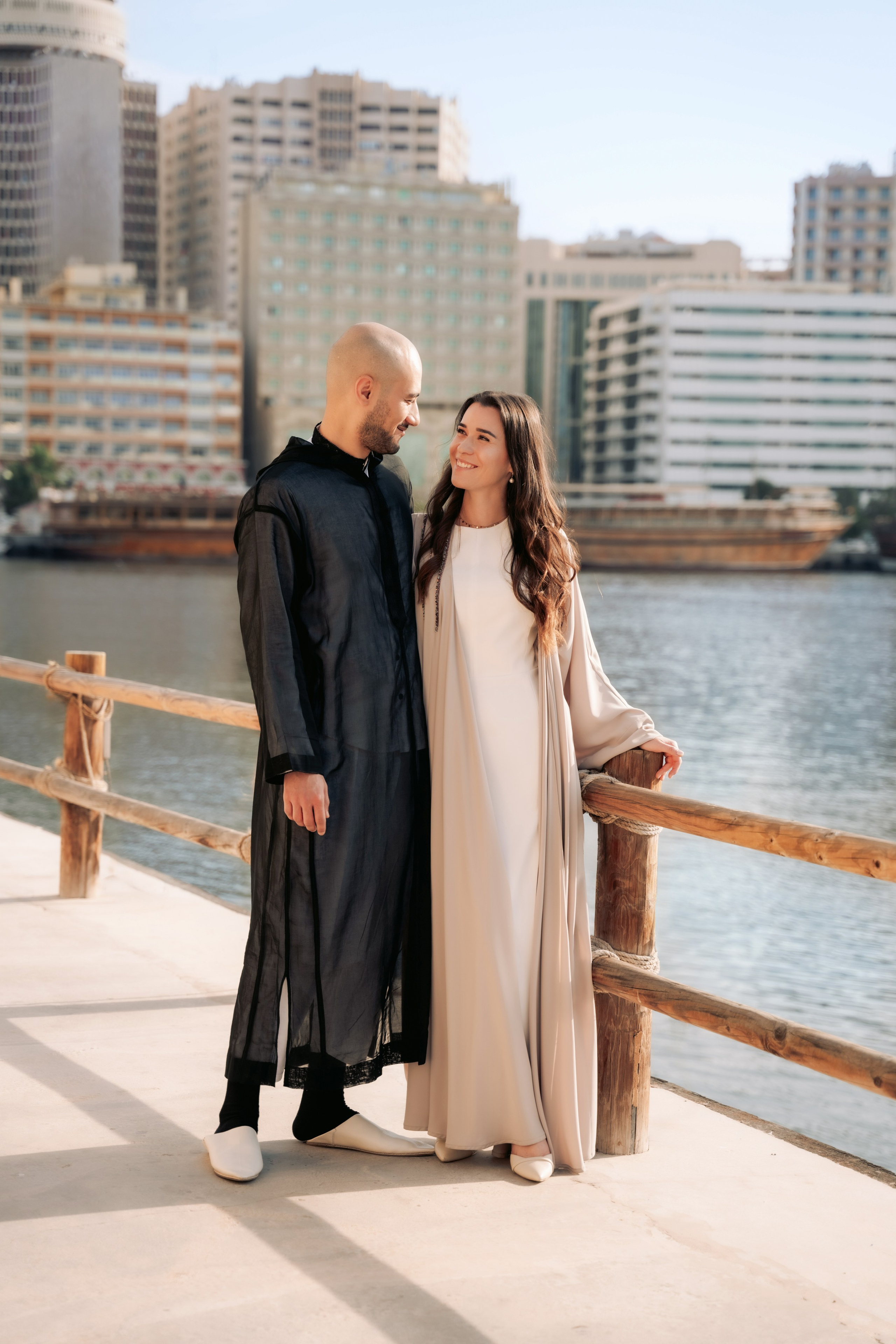 Old Dubai, New Love. Angela Iakovleva — Family Photographer in Dubai