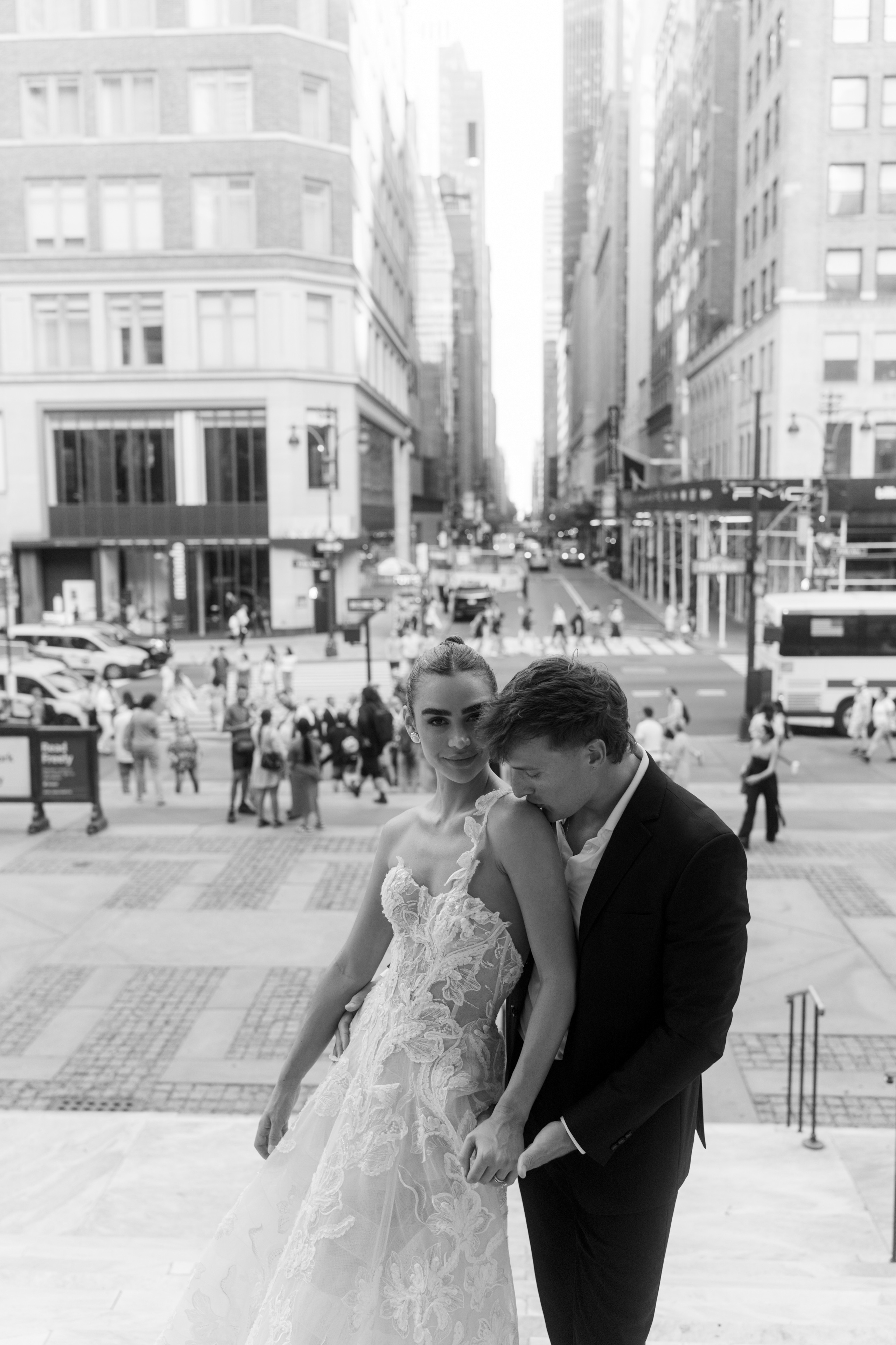 Isadora and Aaron’s Elegant NYC Library and Cathedral Wedding. Wedding photographer and videographer New York | New Jersey