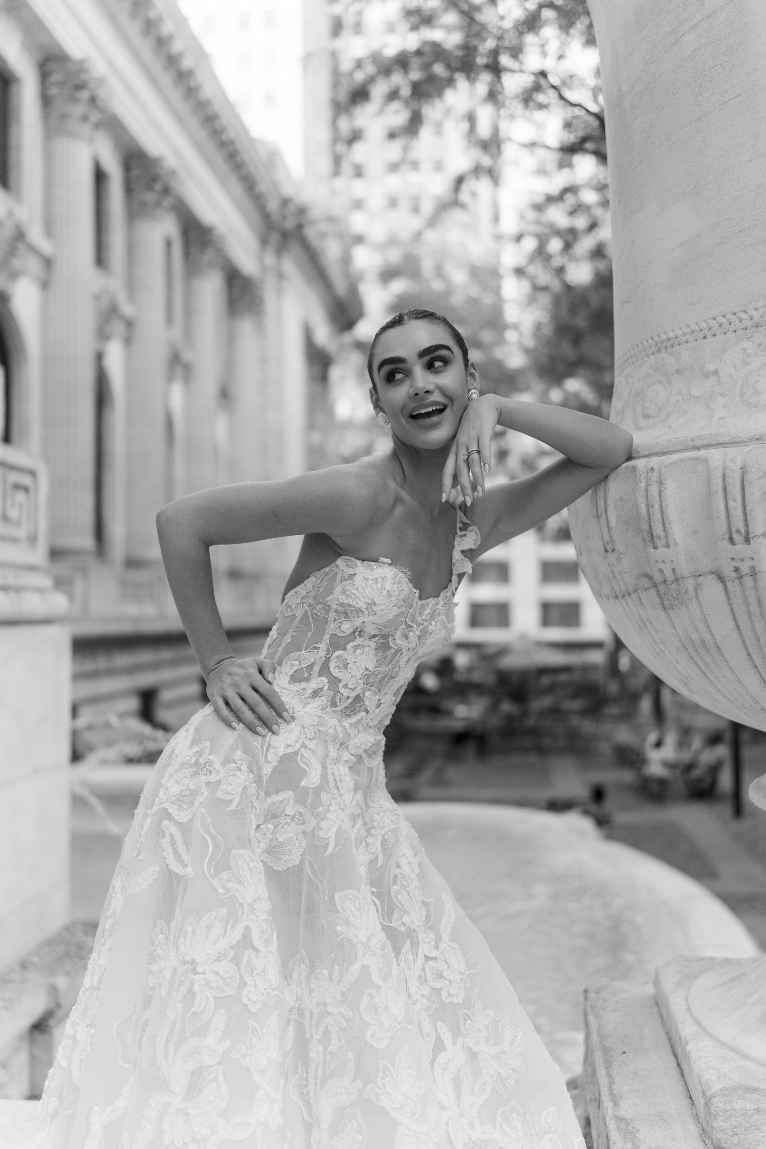 Isadora and Aaron’s Elegant NYC Library and Cathedral Wedding. Wedding photographer and videographer New York | New Jersey