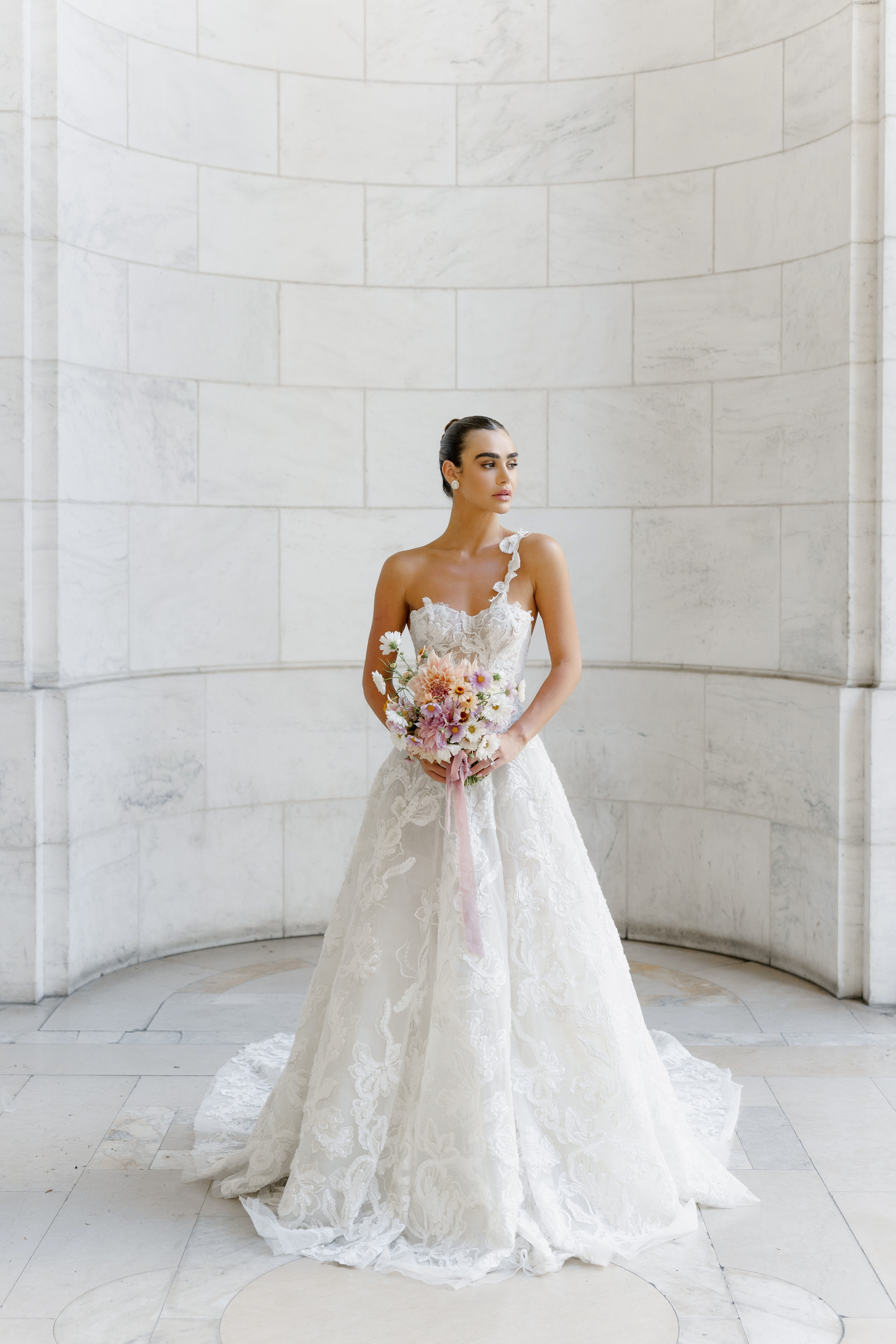 Isadora and Aaron’s Elegant NYC Library and Cathedral Wedding. Wedding photographer and videographer New York | New Jersey
