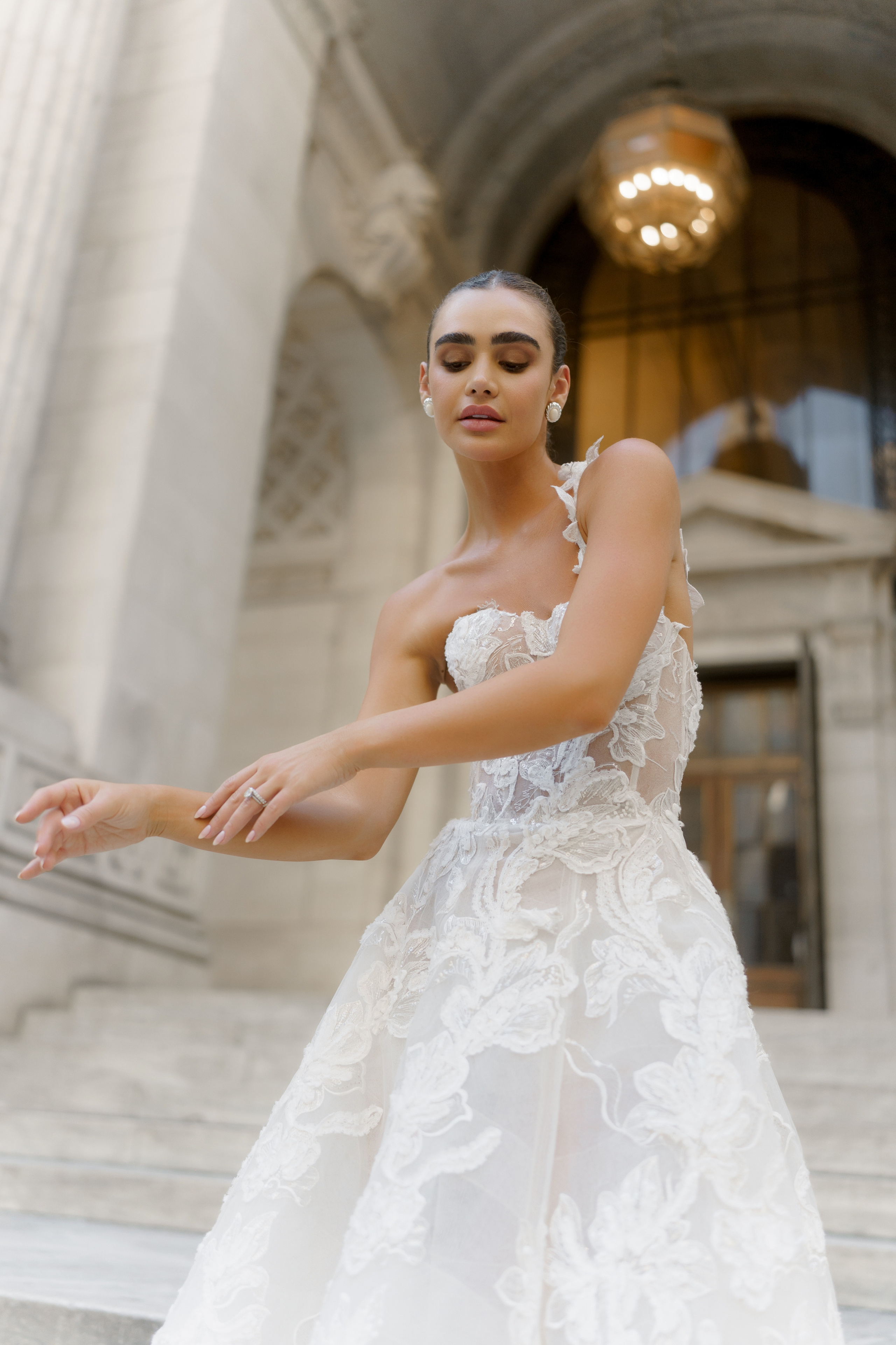 Isadora and Aaron’s Elegant NYC Library and Cathedral Wedding. Wedding photographer and videographer New York | New Jersey