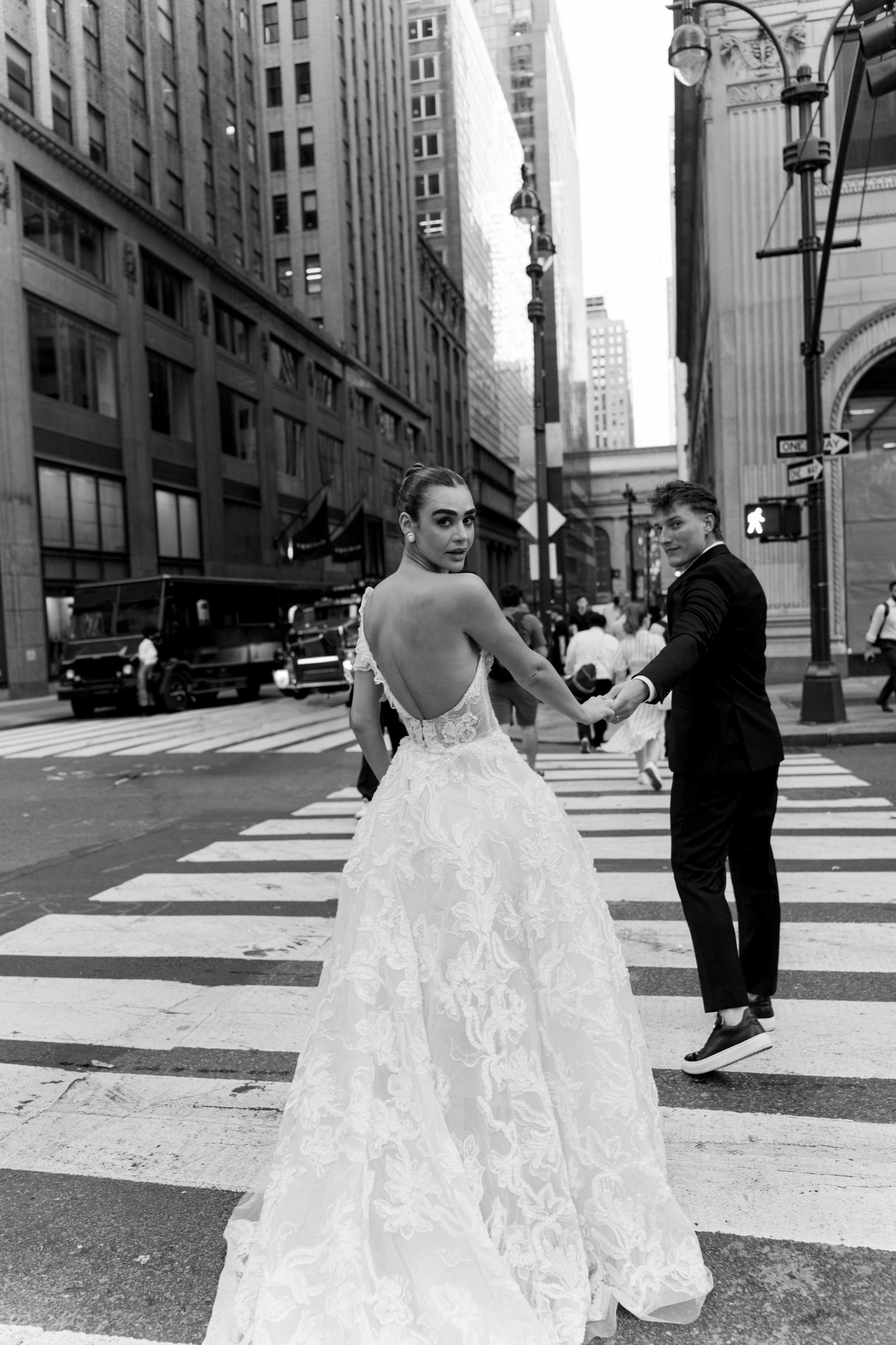 Isadora and Aaron’s Elegant NYC Library and Cathedral Wedding. Wedding photographer and videographer New York | New Jersey