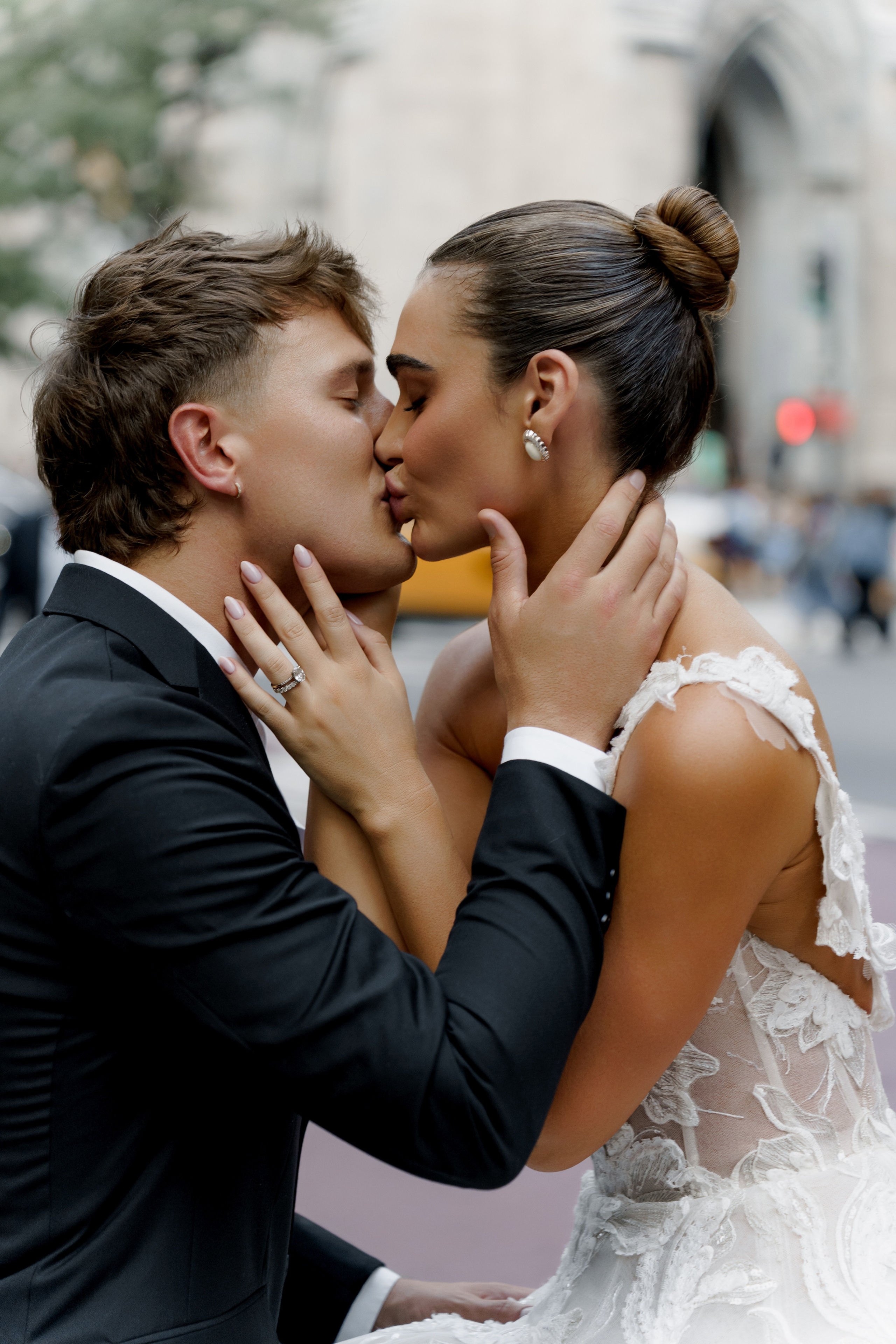 Isadora and Aaron’s Elegant NYC Library and Cathedral Wedding. Wedding photographer and videographer New York | New Jersey