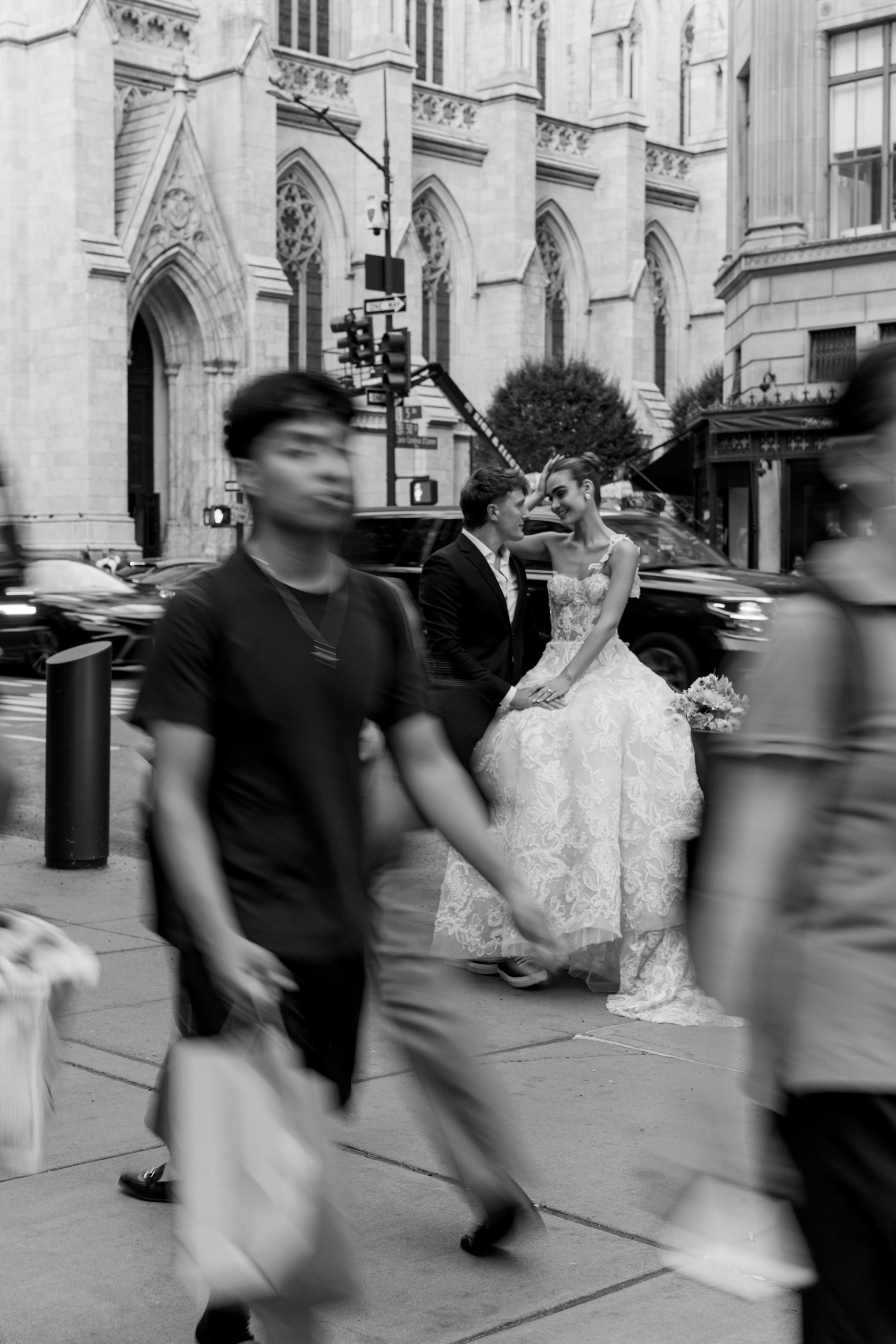 Isadora and Aaron’s Elegant NYC Library and Cathedral Wedding. Wedding photographer and videographer New York | New Jersey