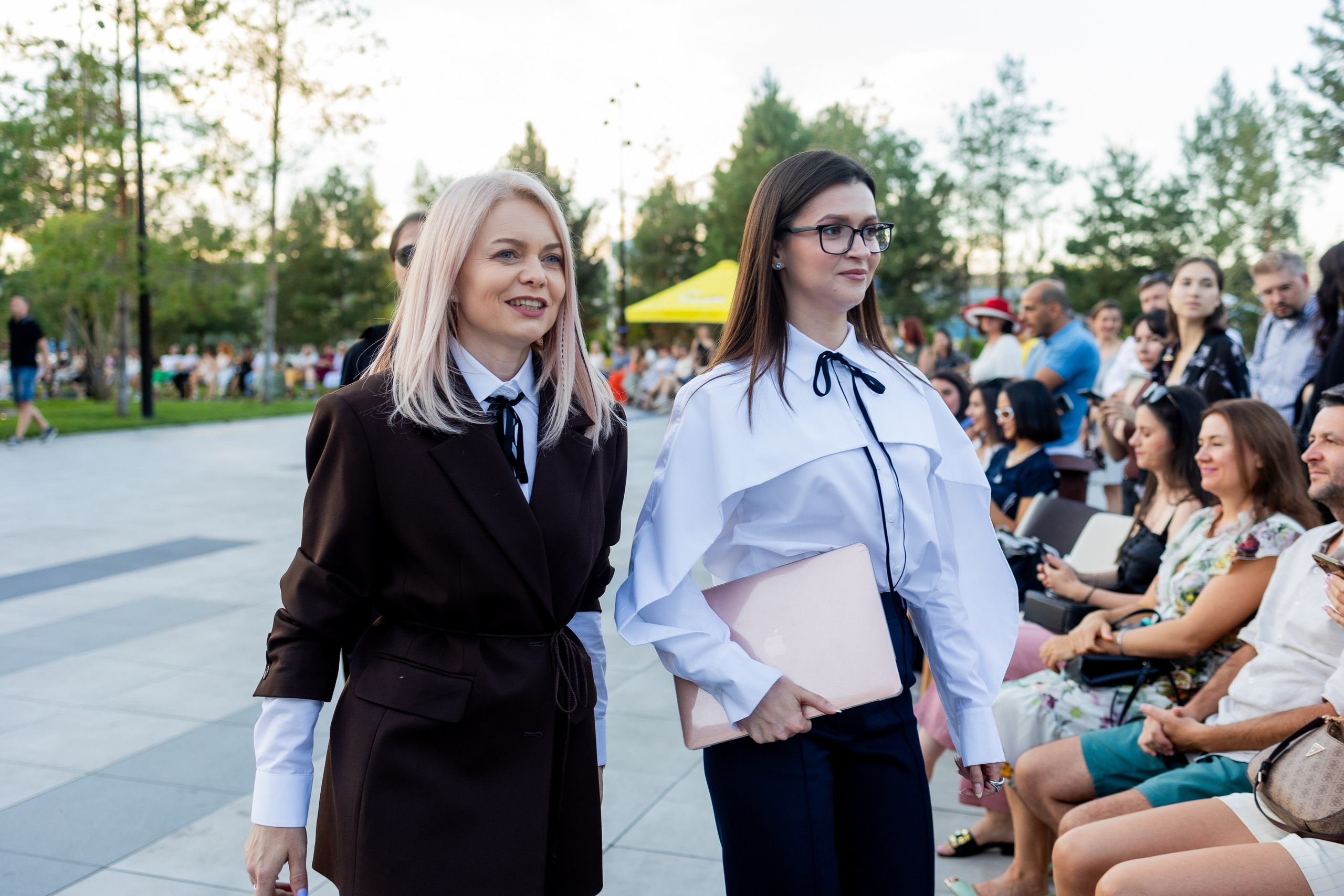 L.Storojuc backstage runway. MATVEEVA STUDIO