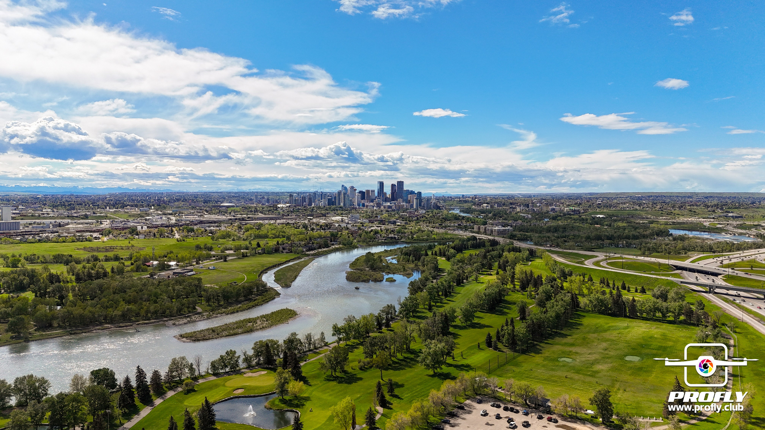 GALLERY — Stunning Aerial Photography in Calgary. ProFly.club — Professional aerial filming in Calgary