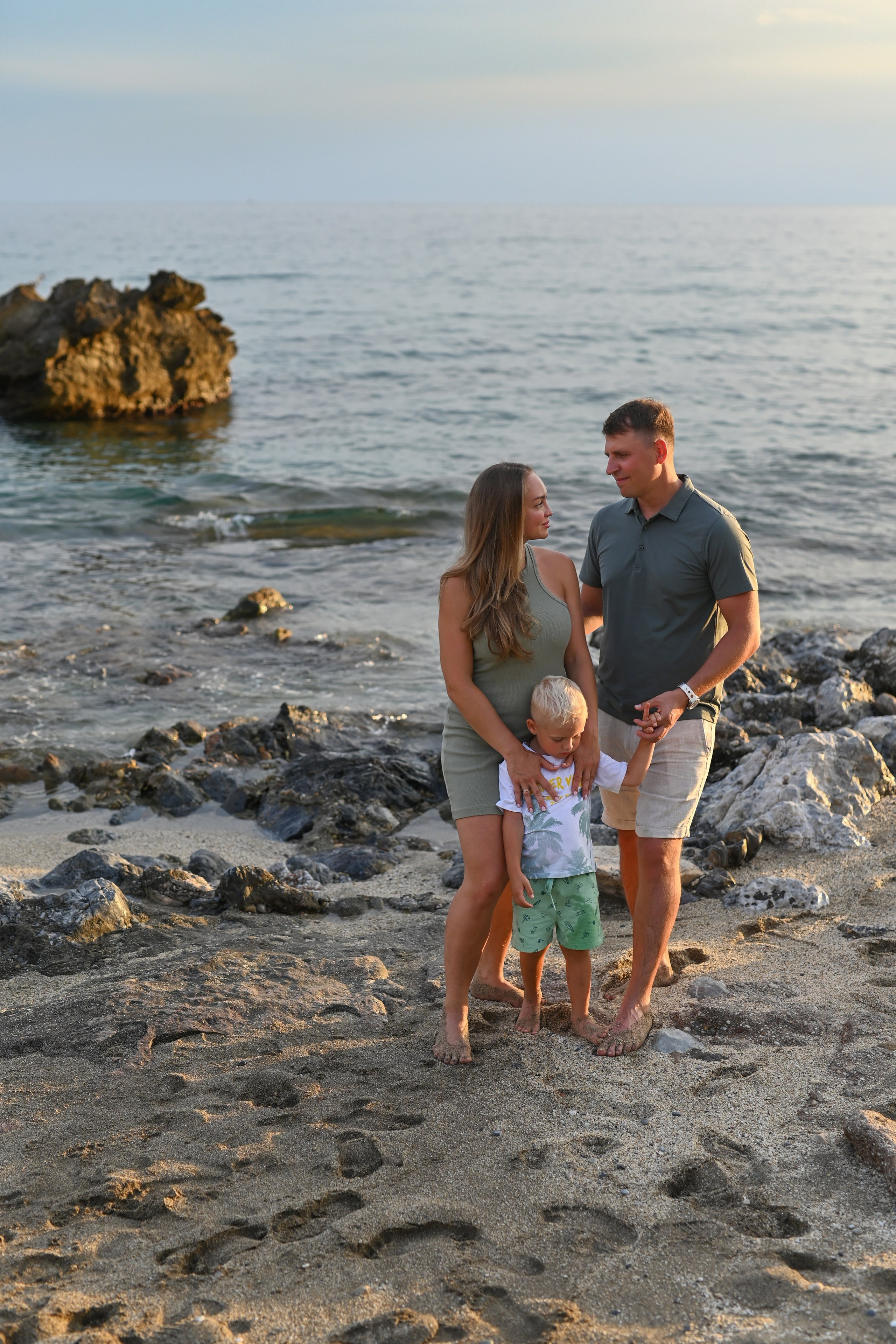 Семейная съемка на пляже Клеопатра. Photographer in Alanya, Side, Manavgat. Türkiye
