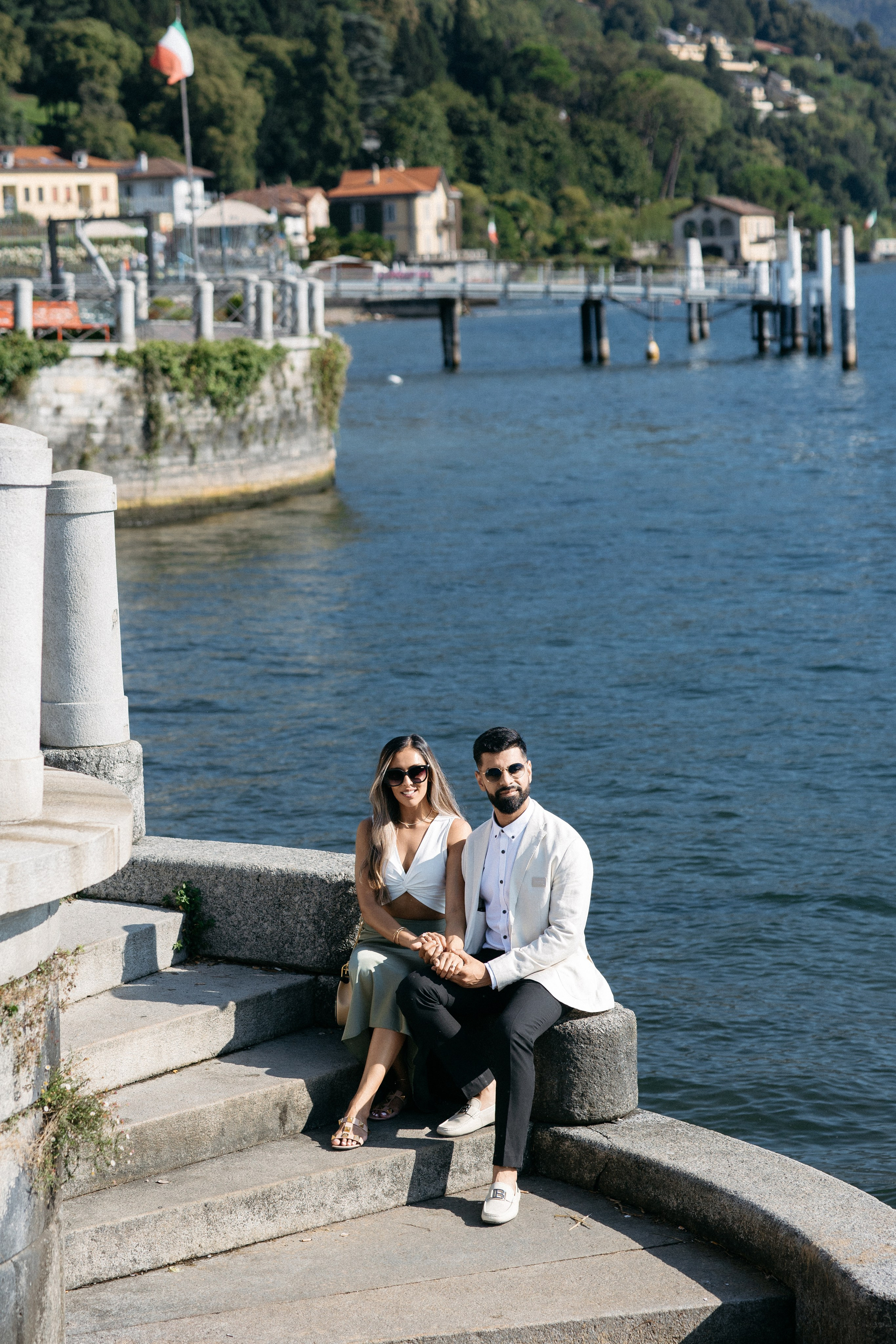 She said yes 💍. Wedding photographer in Italy