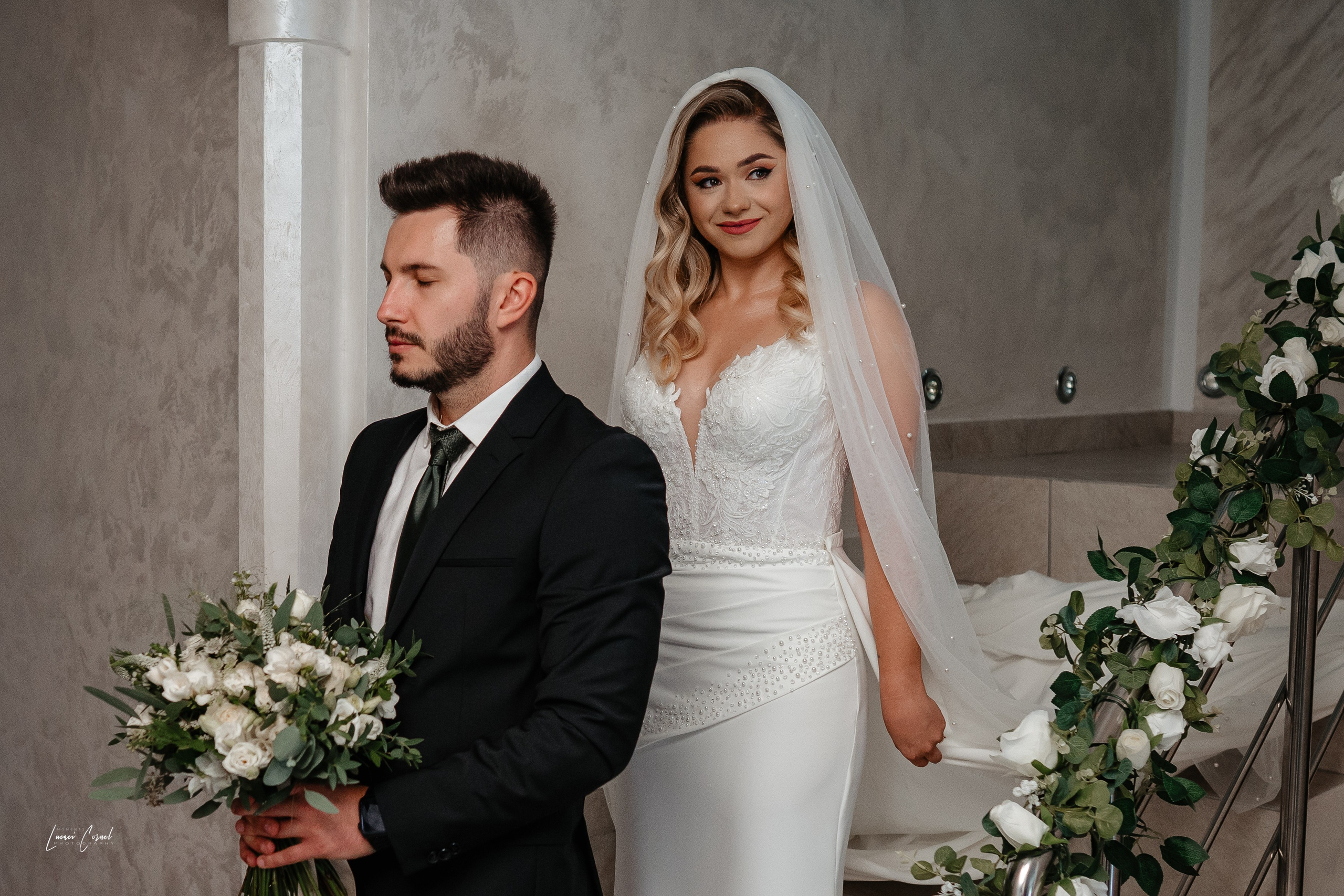 Diana & Cătălin – Nuntă clasică și rafinată. Fotograf de nuntă, corporate, botezuri, majorate și aniversări Roman, Lucaci Cornel