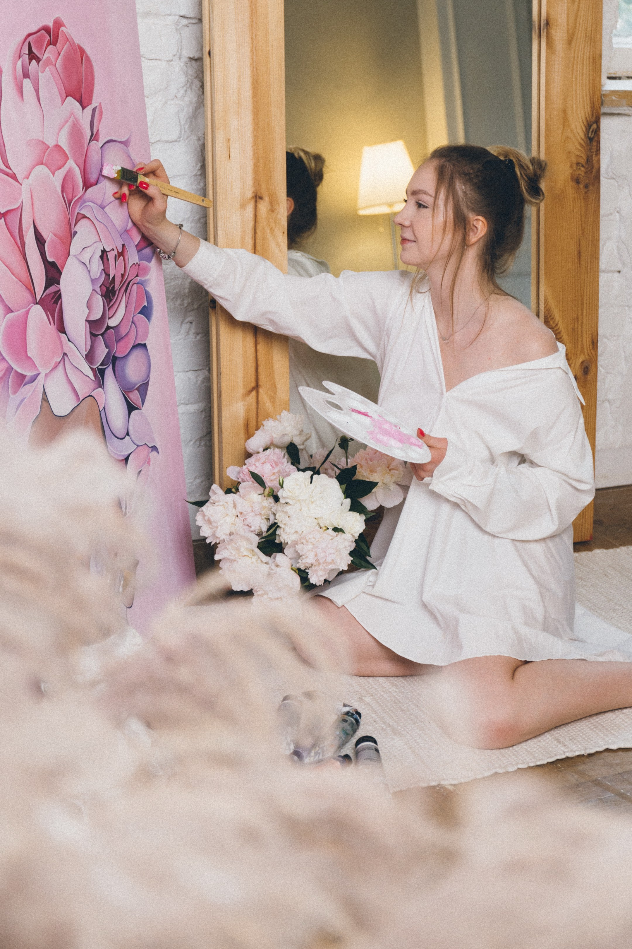 Алеся-фотосессия для художника. Фотограф Анна Кучерявая | Свадьбы и мероприятия в Дубае