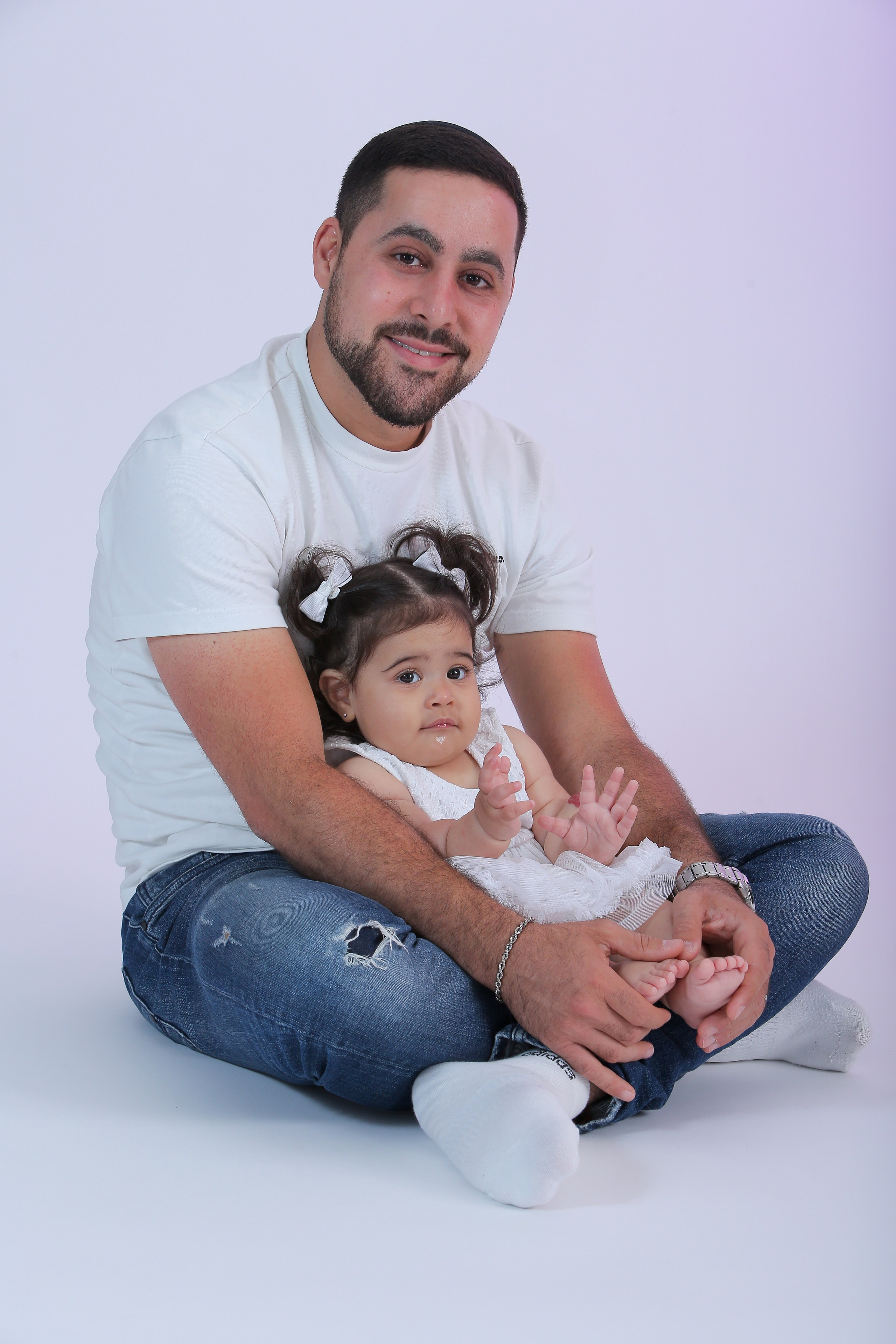 נועה בת שנה. Wedding and events photographers Studio Shalom