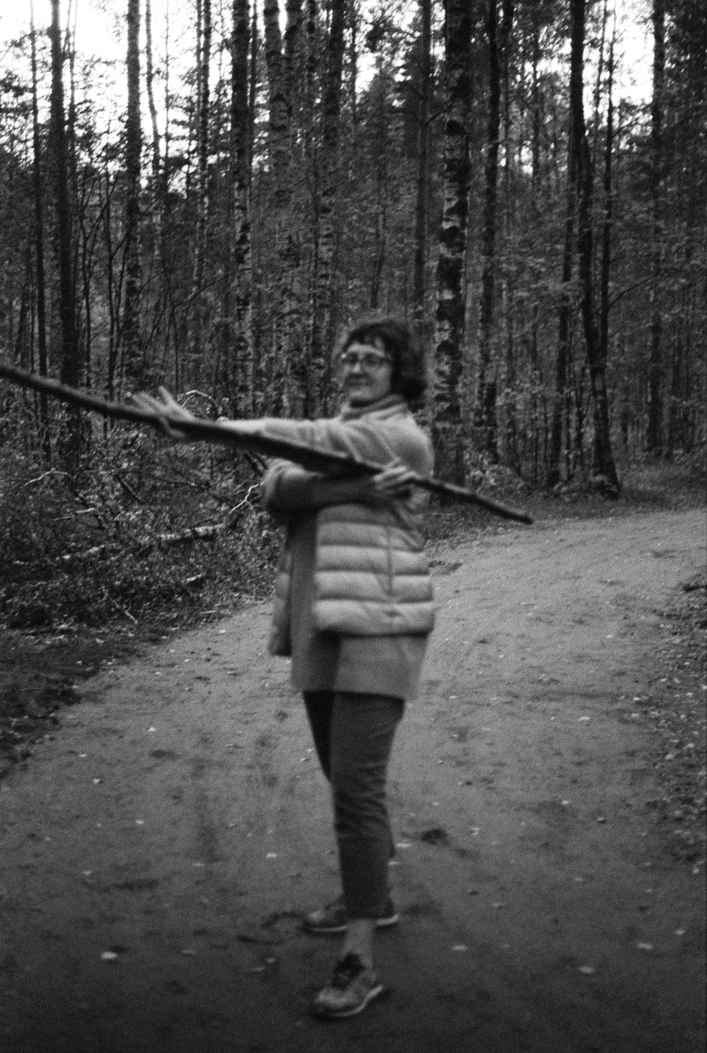 Black and white. Elena Zykova film photographer in London