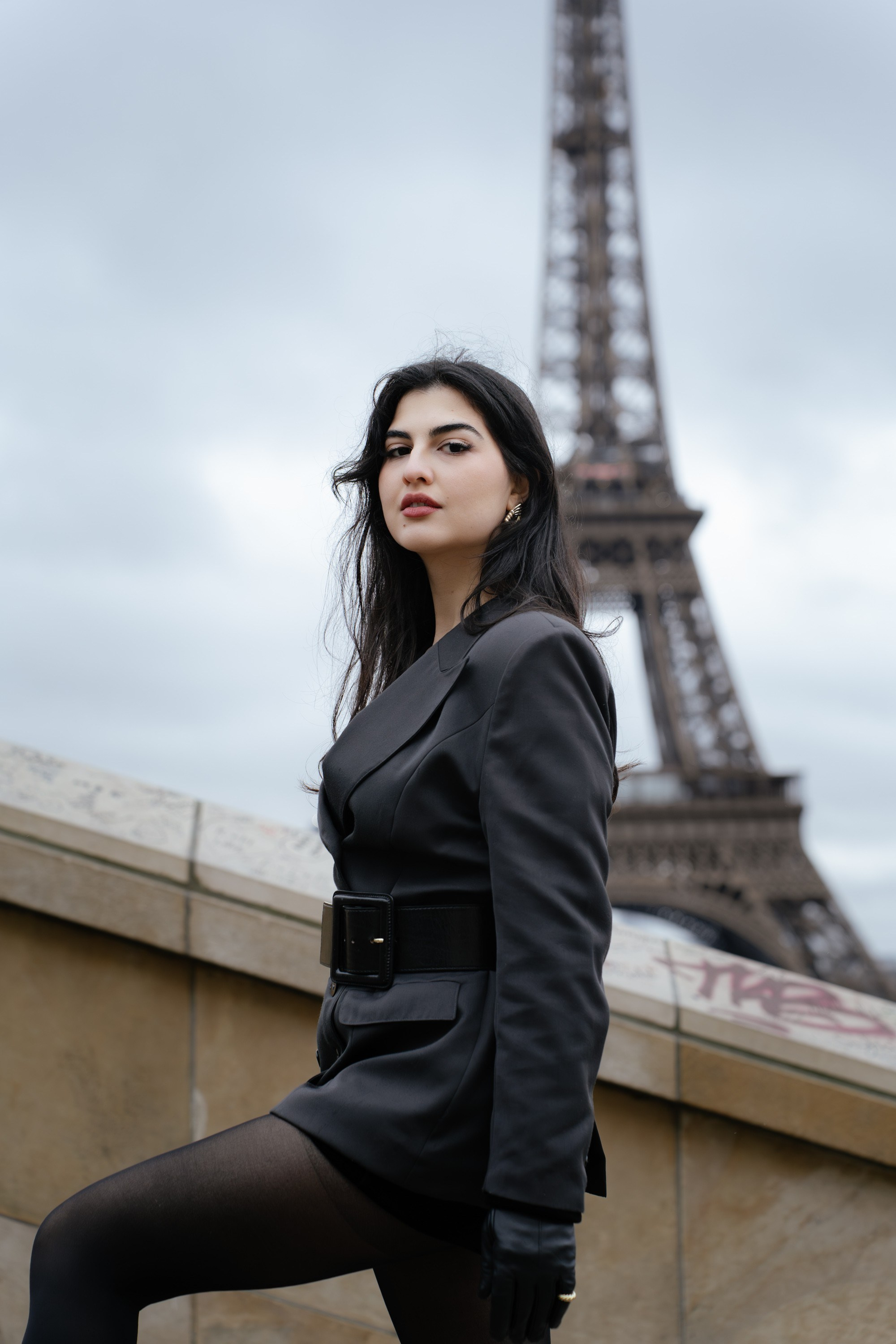 Solo Portrait Session: Trocadero. Paris Photographer & Videographer