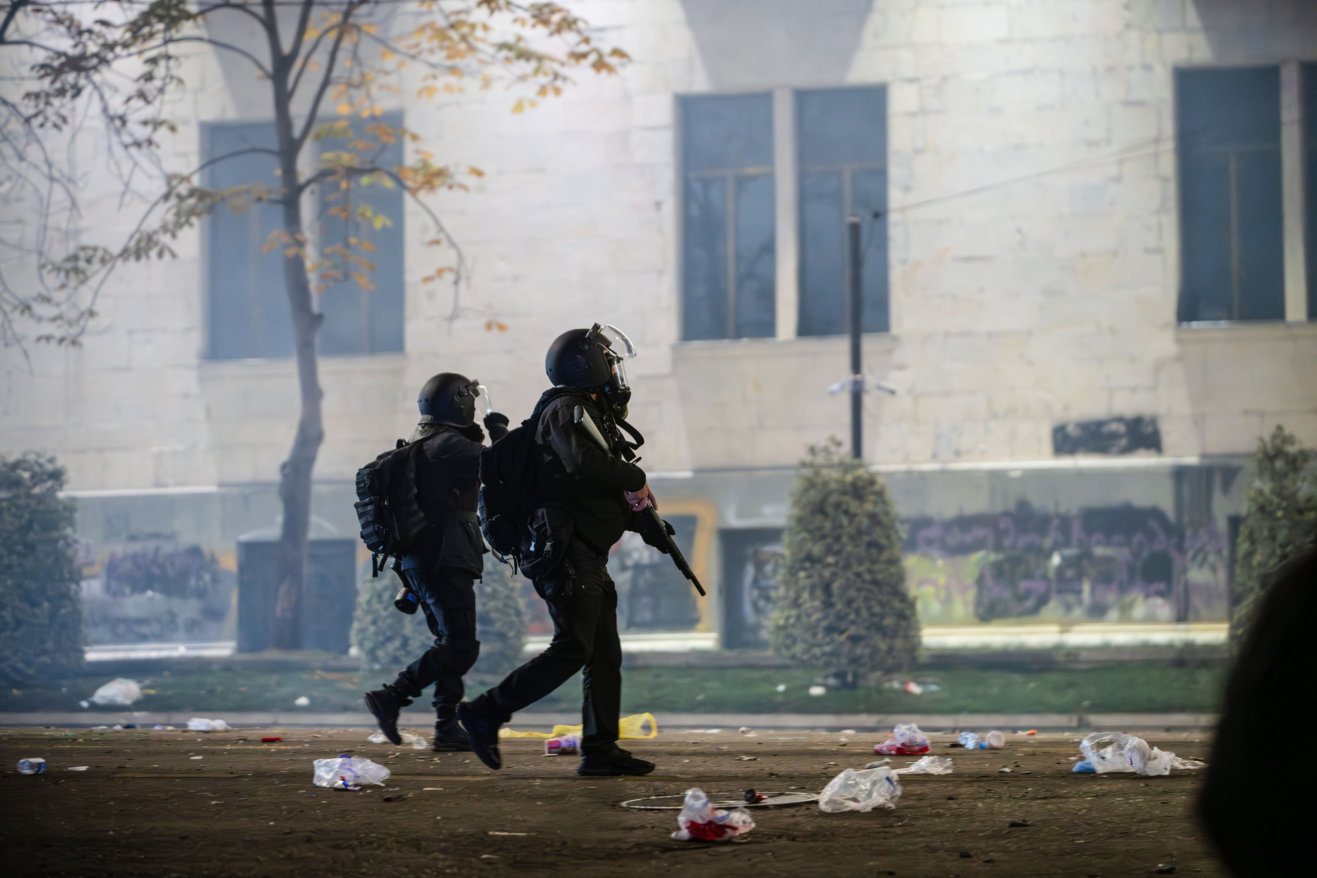 Photojournalism. Photographer in Tbilisi