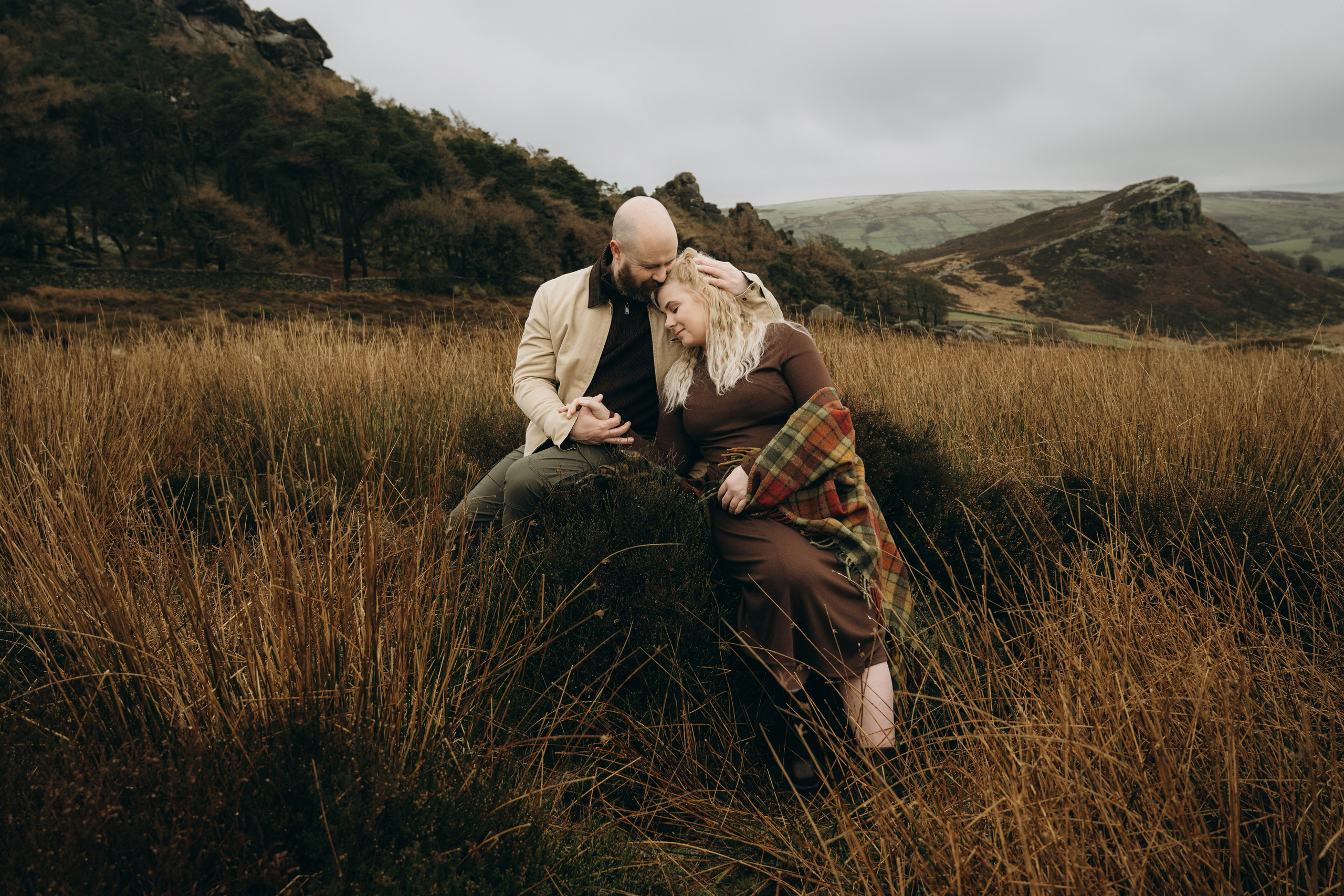 L & C in Peak District. Tania Gandrabur, photographer in West Midlands, England