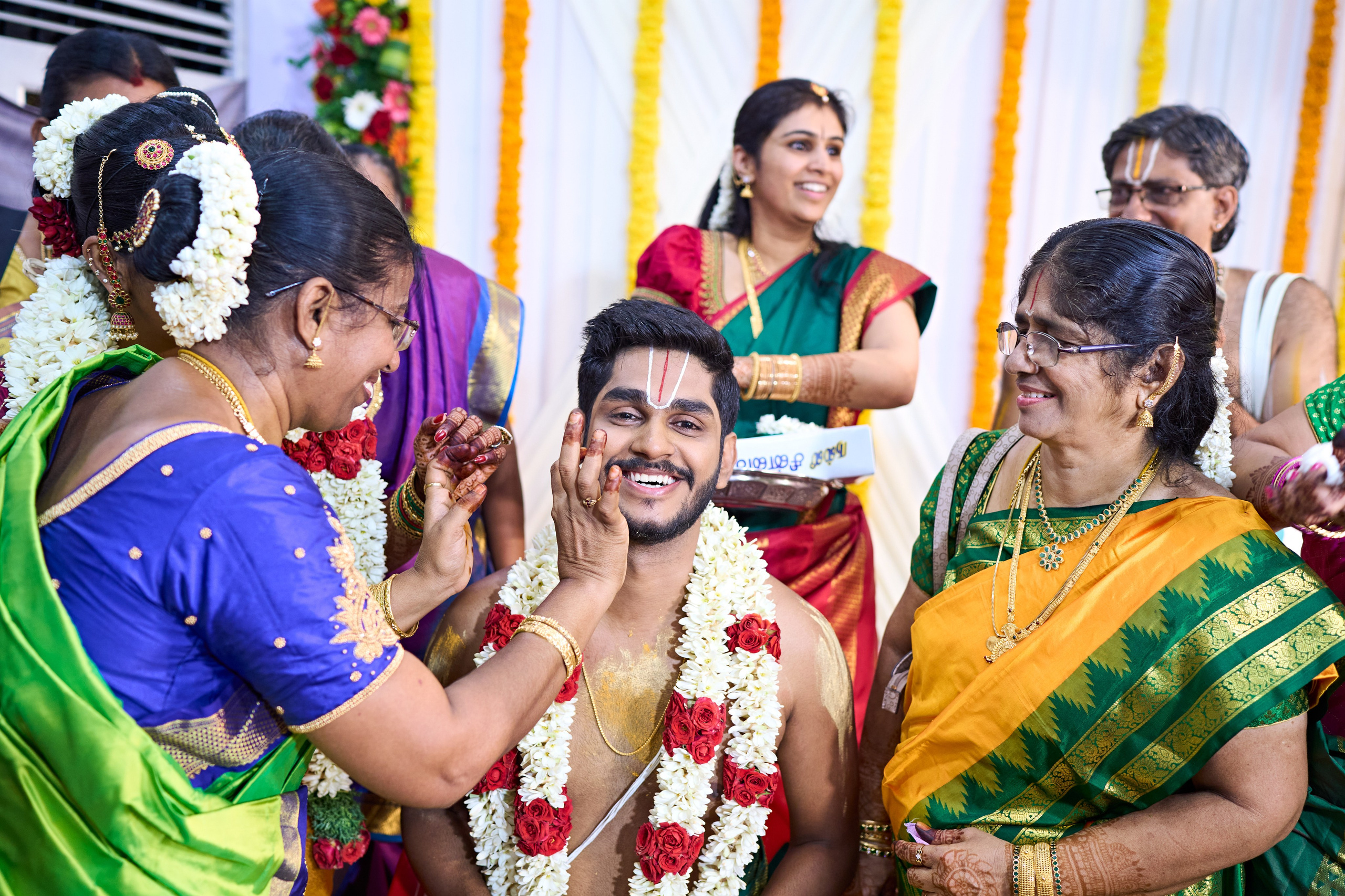 Ananya & Srihari. Menu