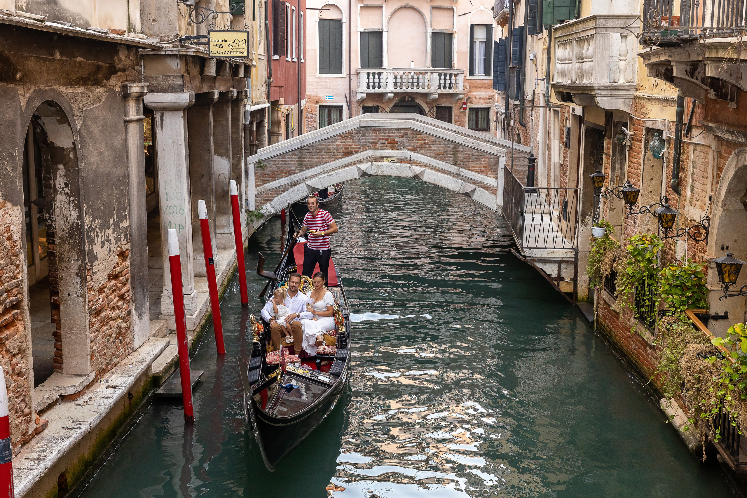 Emi and family at sunset