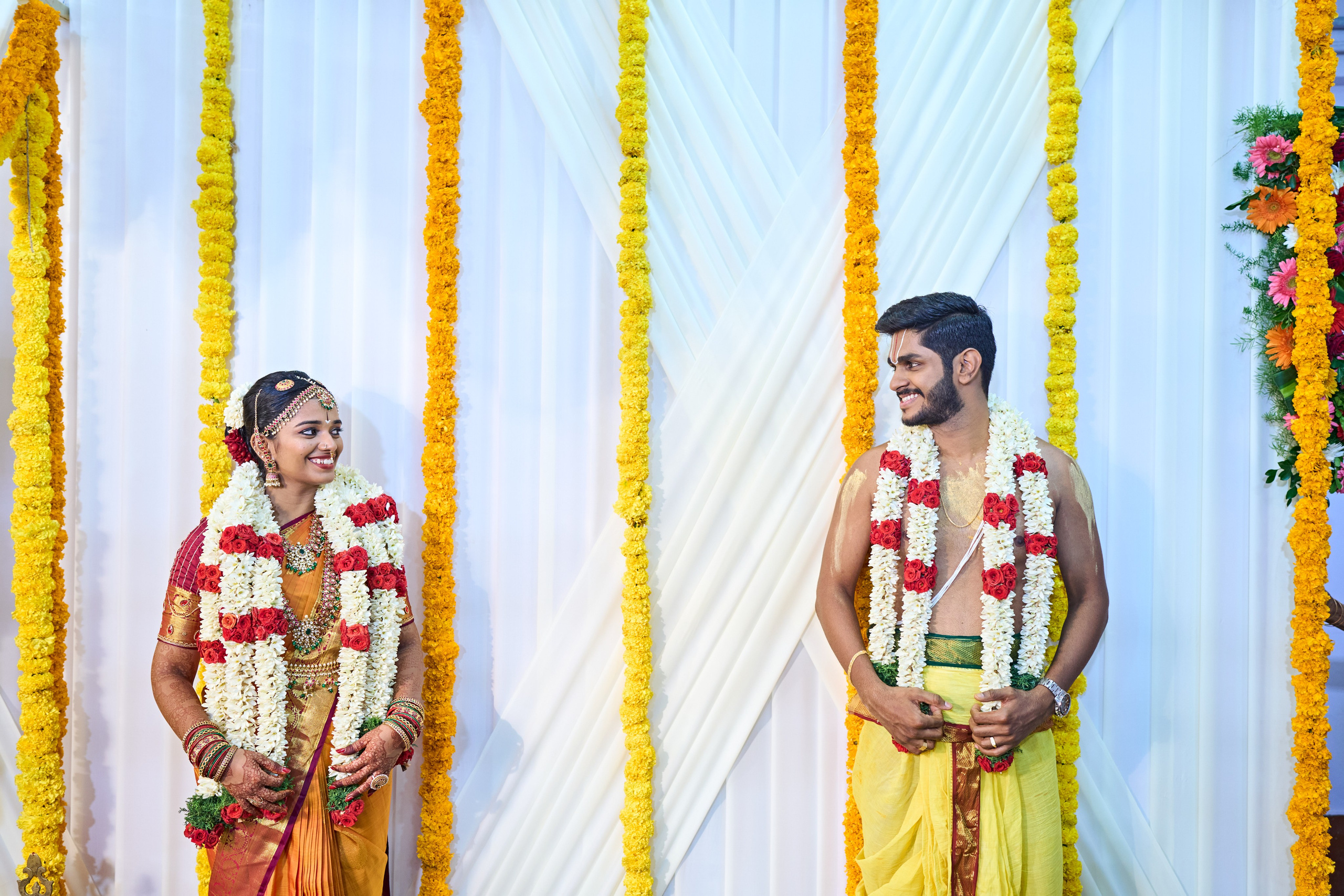 Ananya & Srihari. Menu