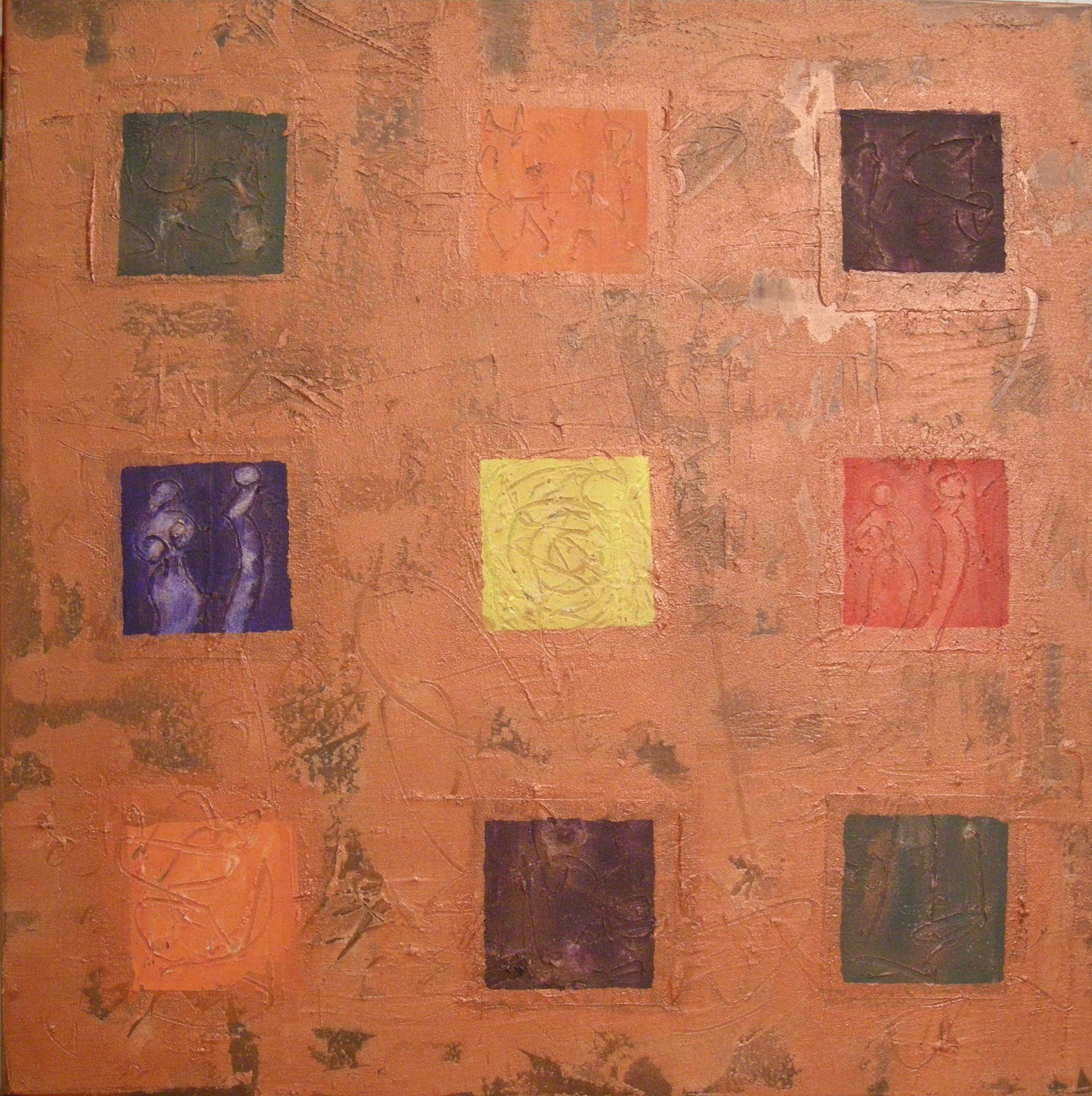 Begegnungen 2009 - 100x100