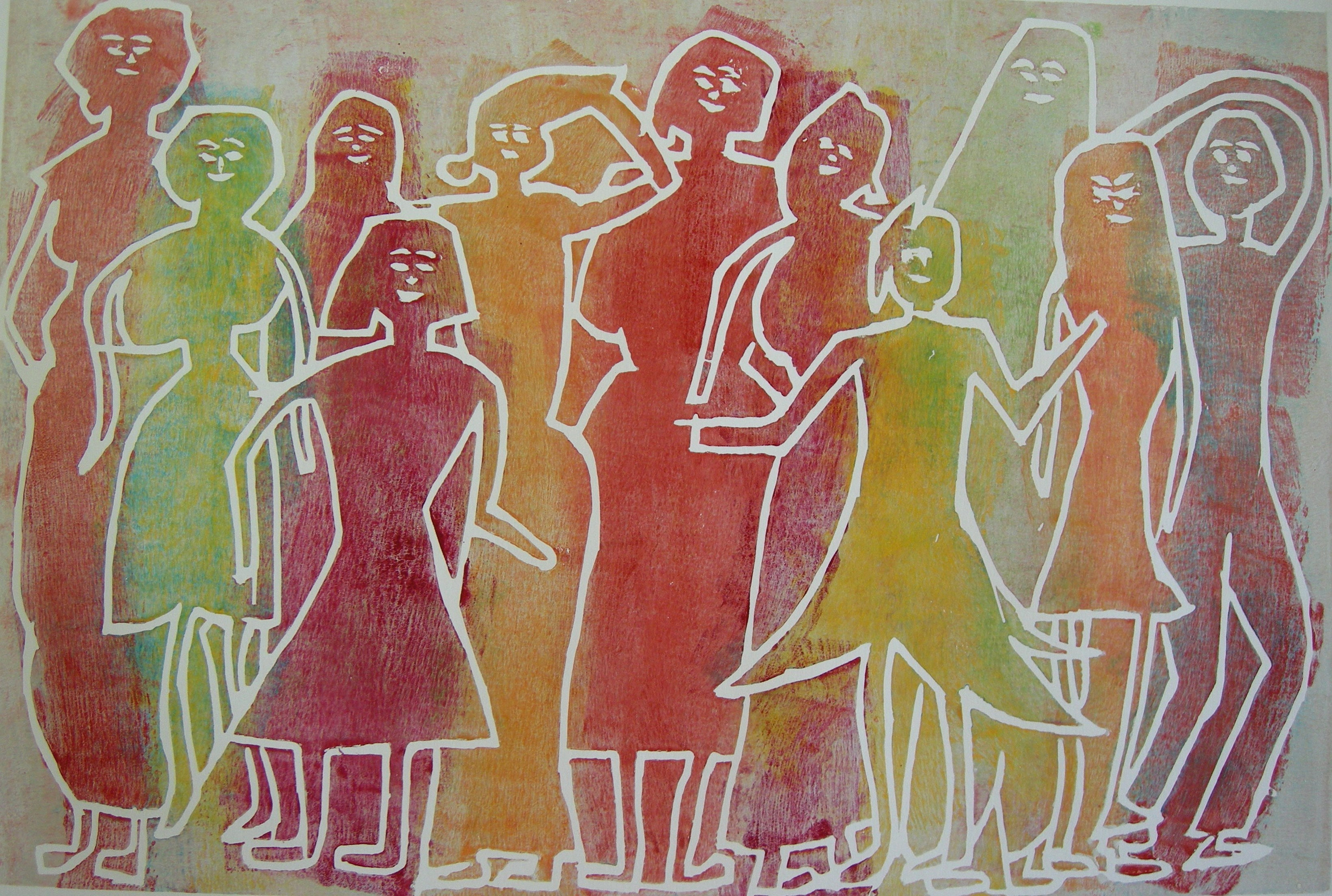11-wir, 2020 - 40x60 auf Papier 60x80