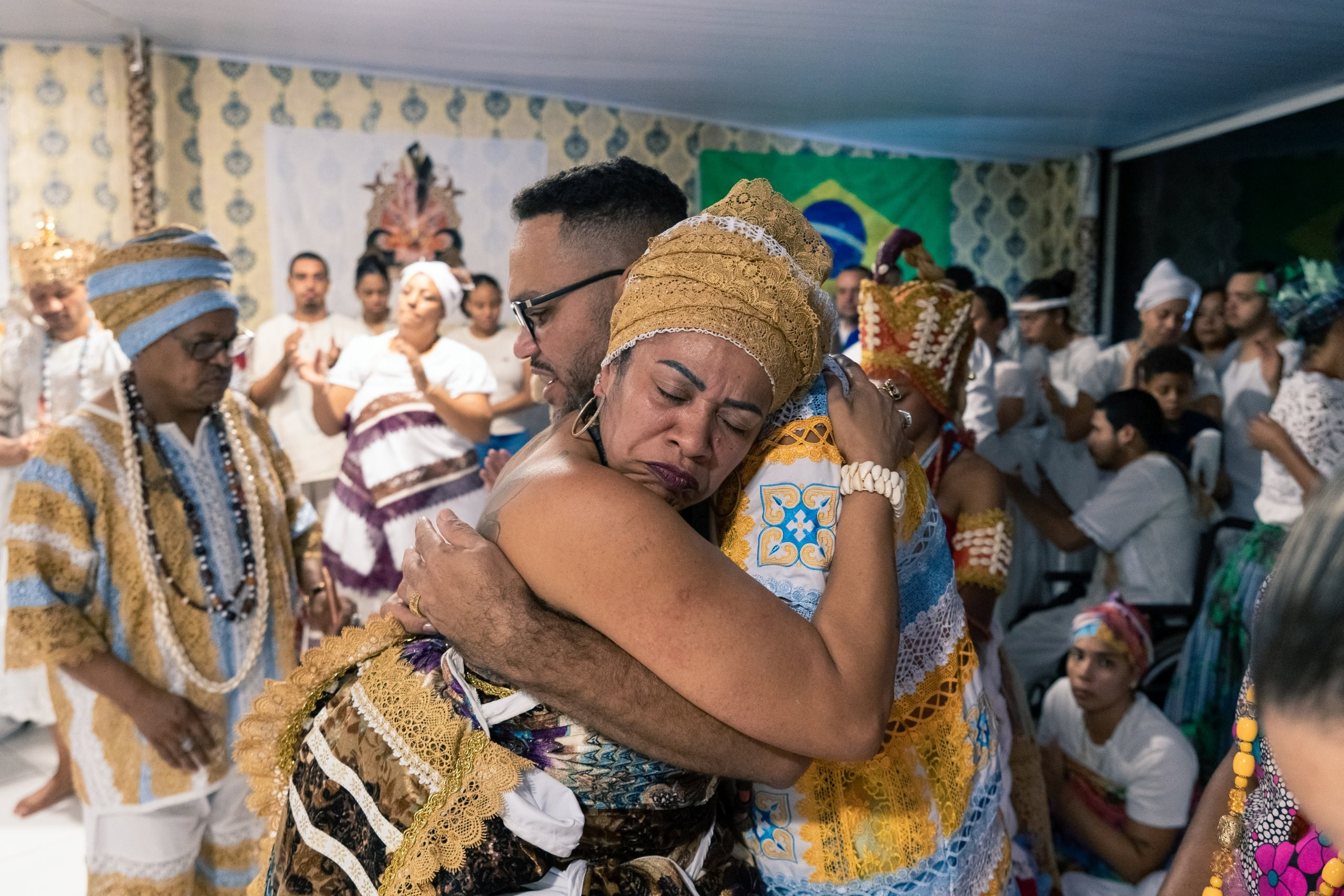 19/04/2025 — Iniciação Oloyê Pablo, Ajoyê Maria Júlia e Iyawo Arthur. Aladá Produções