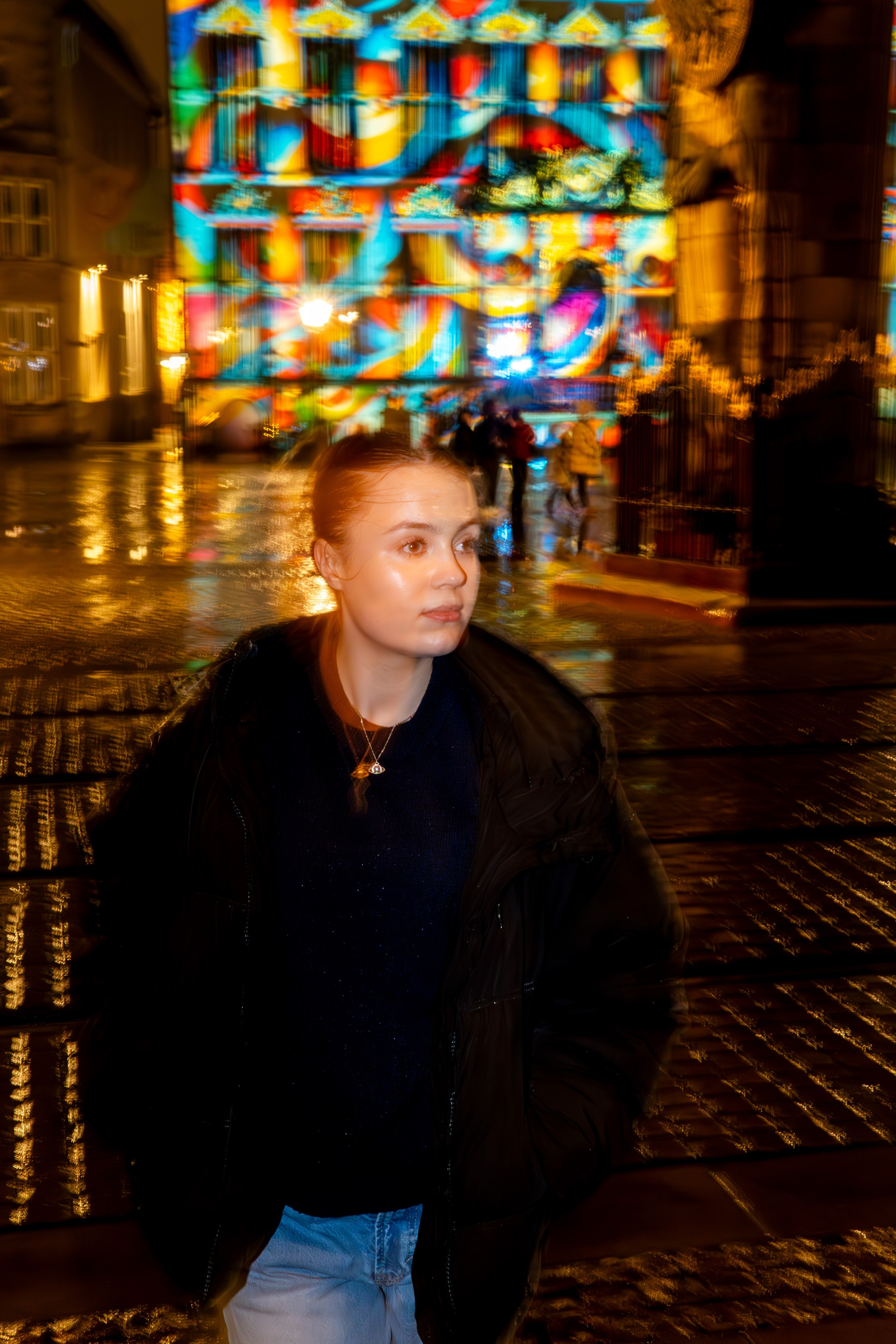 Throwback #2 / Bremen City Lights w/ Lena (January 2024). URBANSTREETFILES.ART