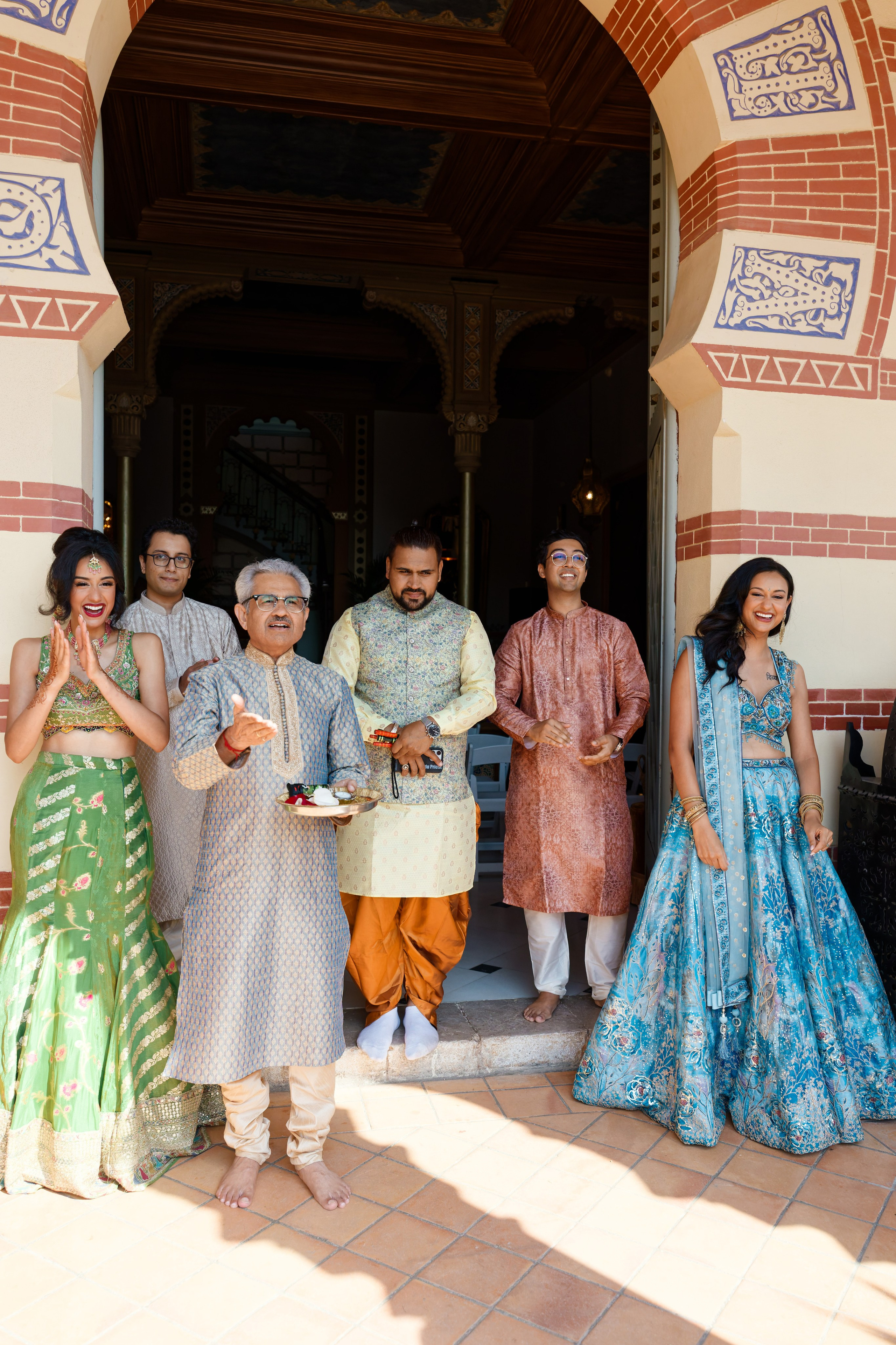 Indian wedding at Gran Villa Rosa, Barcelona