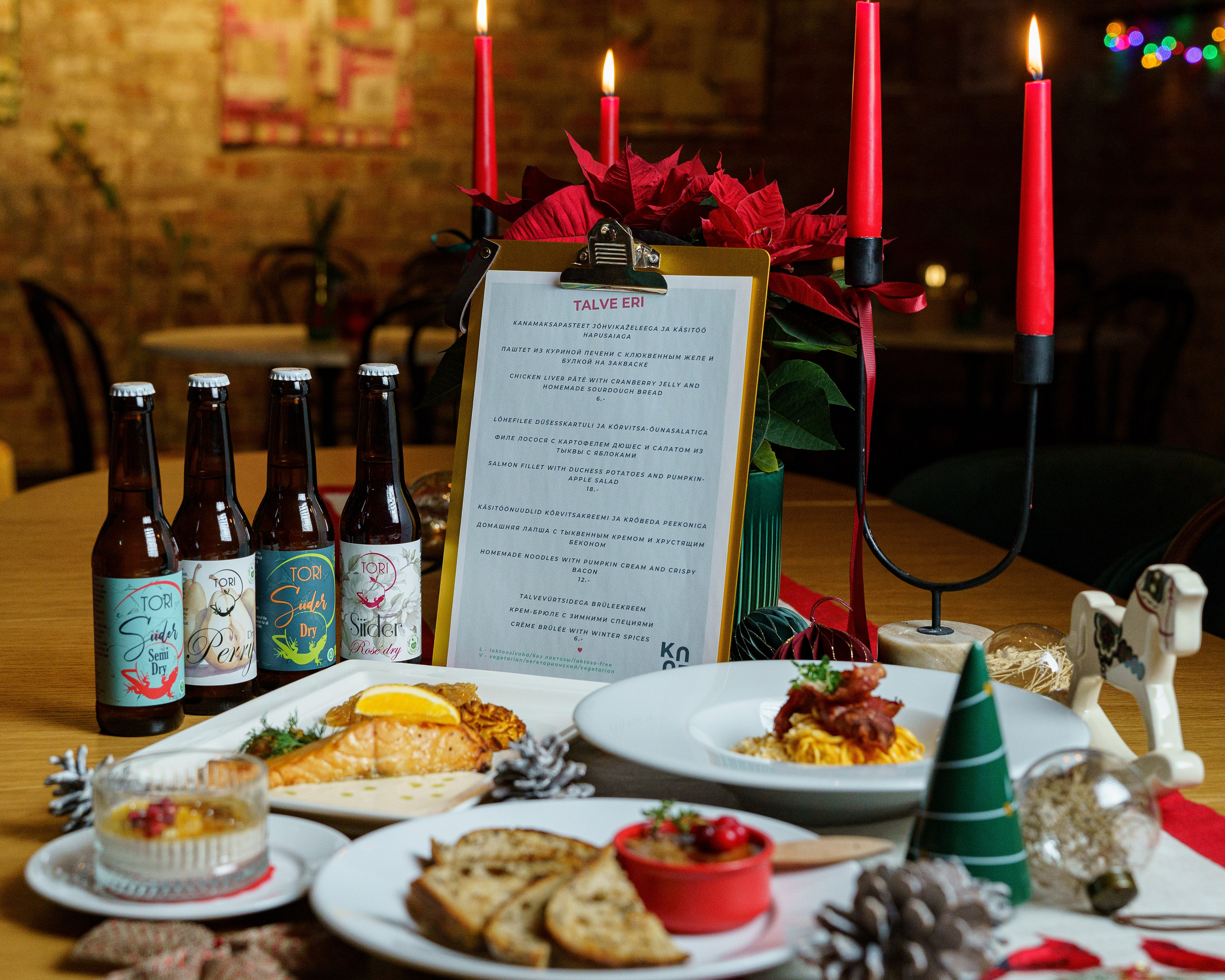 Food Photography Kohvik Kaar Winter 2024. Jelizaveta Gross - reportaaži- ja portreefotograaf Narvas