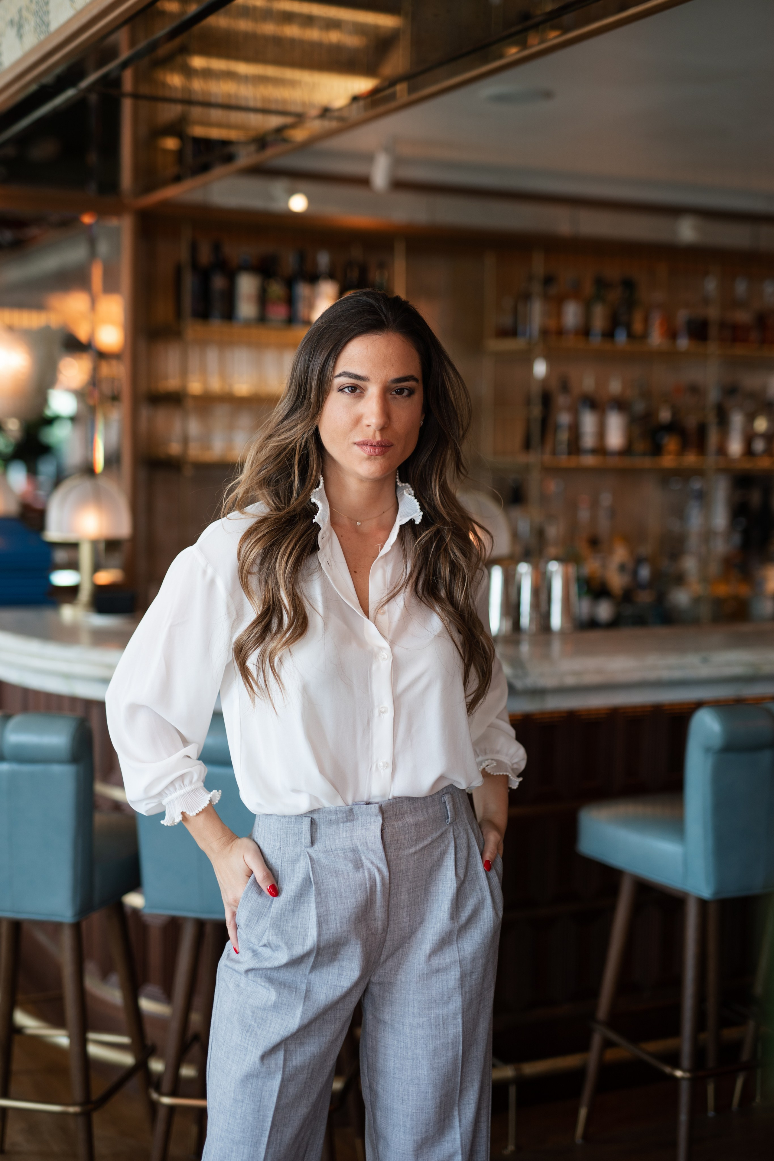 Business portrait for the jewellery Artist. Фотограф в Мадриде Алена Белянинова