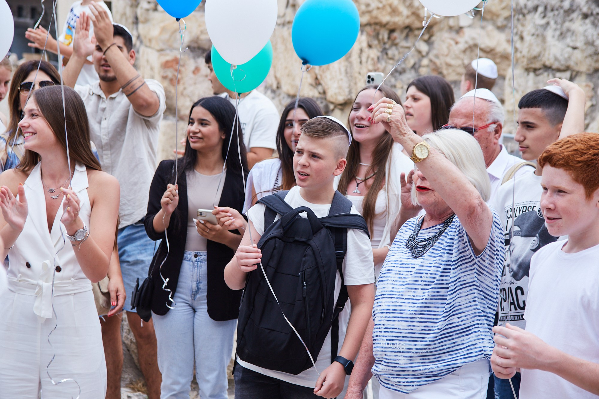 Бар-мицва на Котеле 2. Портретный и репортажный фотограф в Израиле Рома Бирман