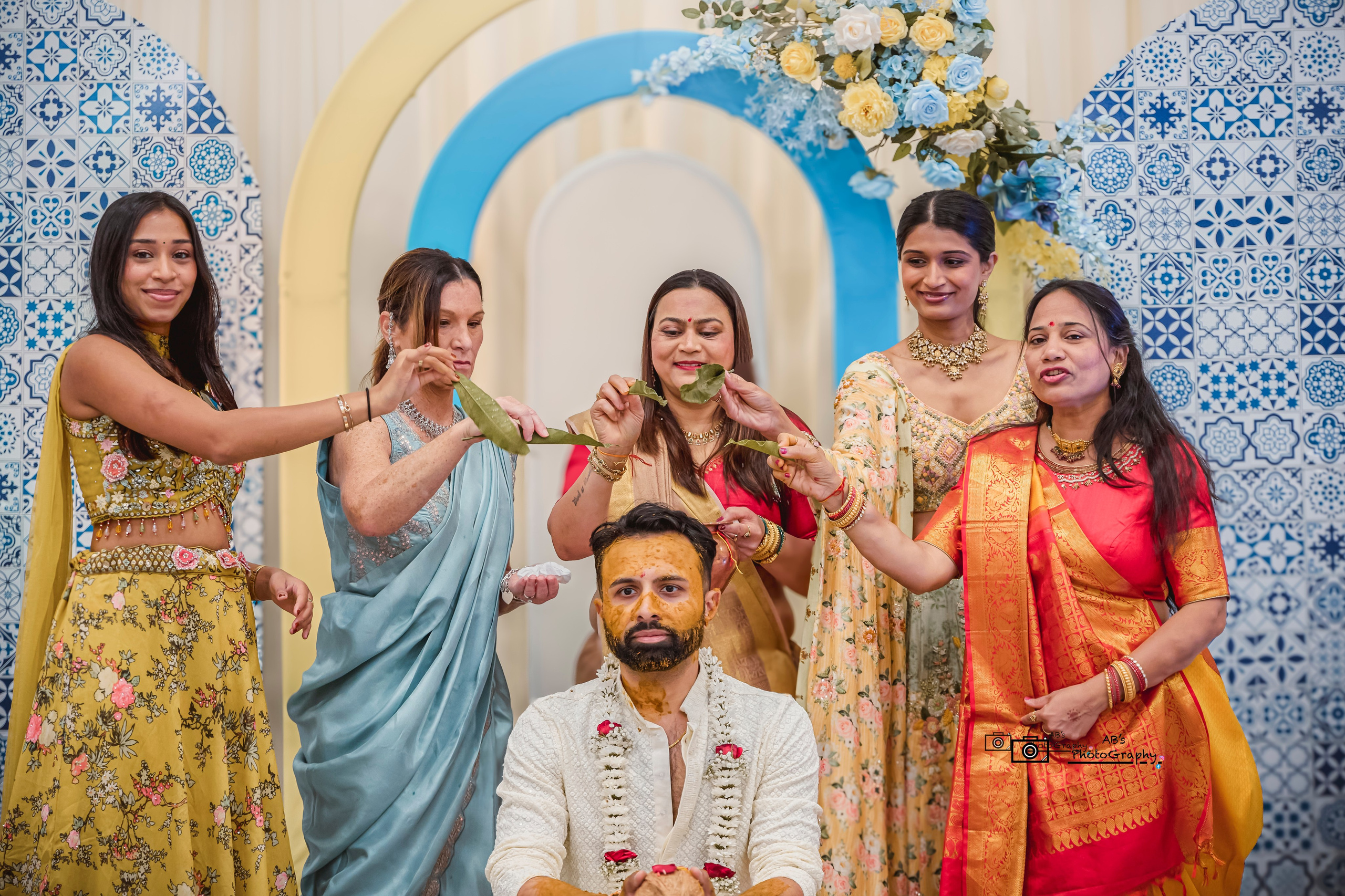 Haldi ceremony Boston wedding