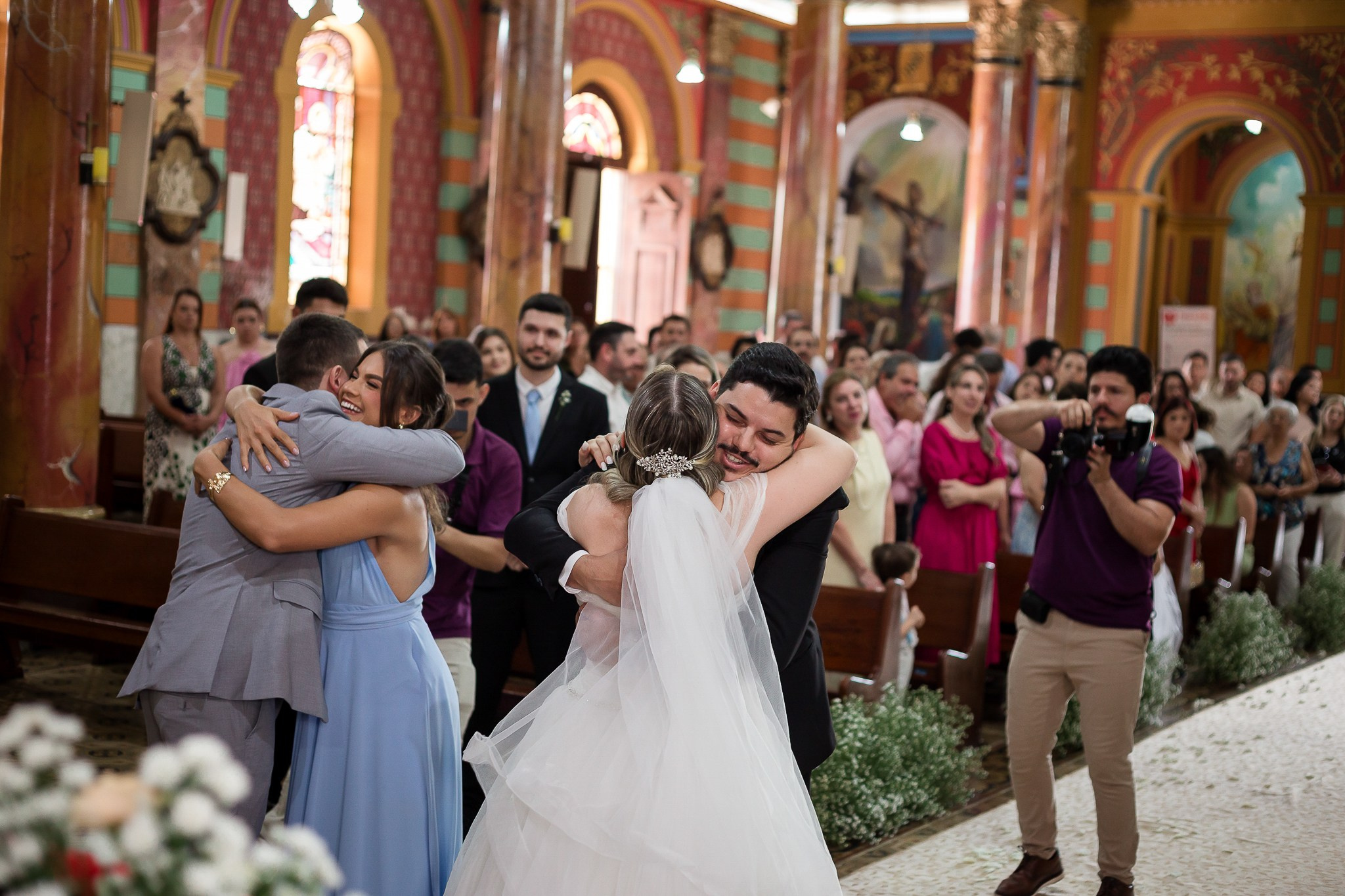 NETO E NAYARA CERIMONIAL COMPLETO. Fotógrafo de casamento