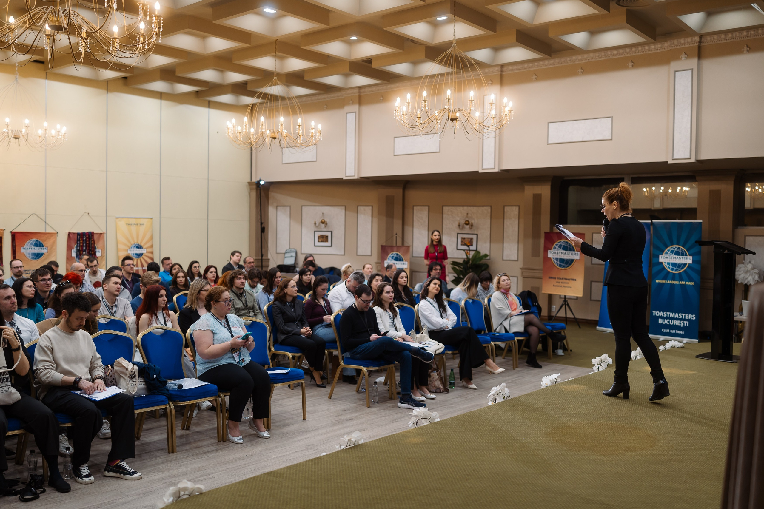 Toastmasters Conference. Marius Ciocan