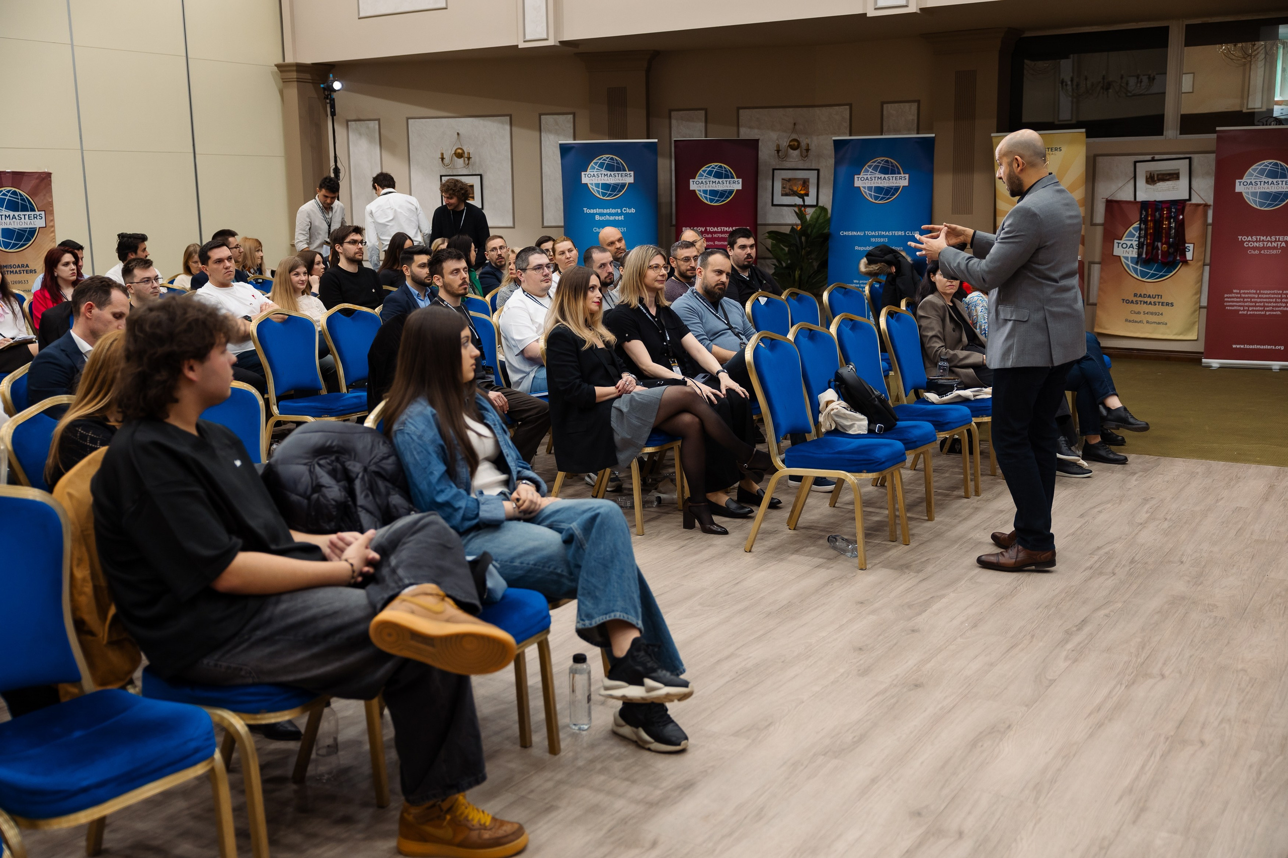 Toastmasters Conference. Marius Ciocan