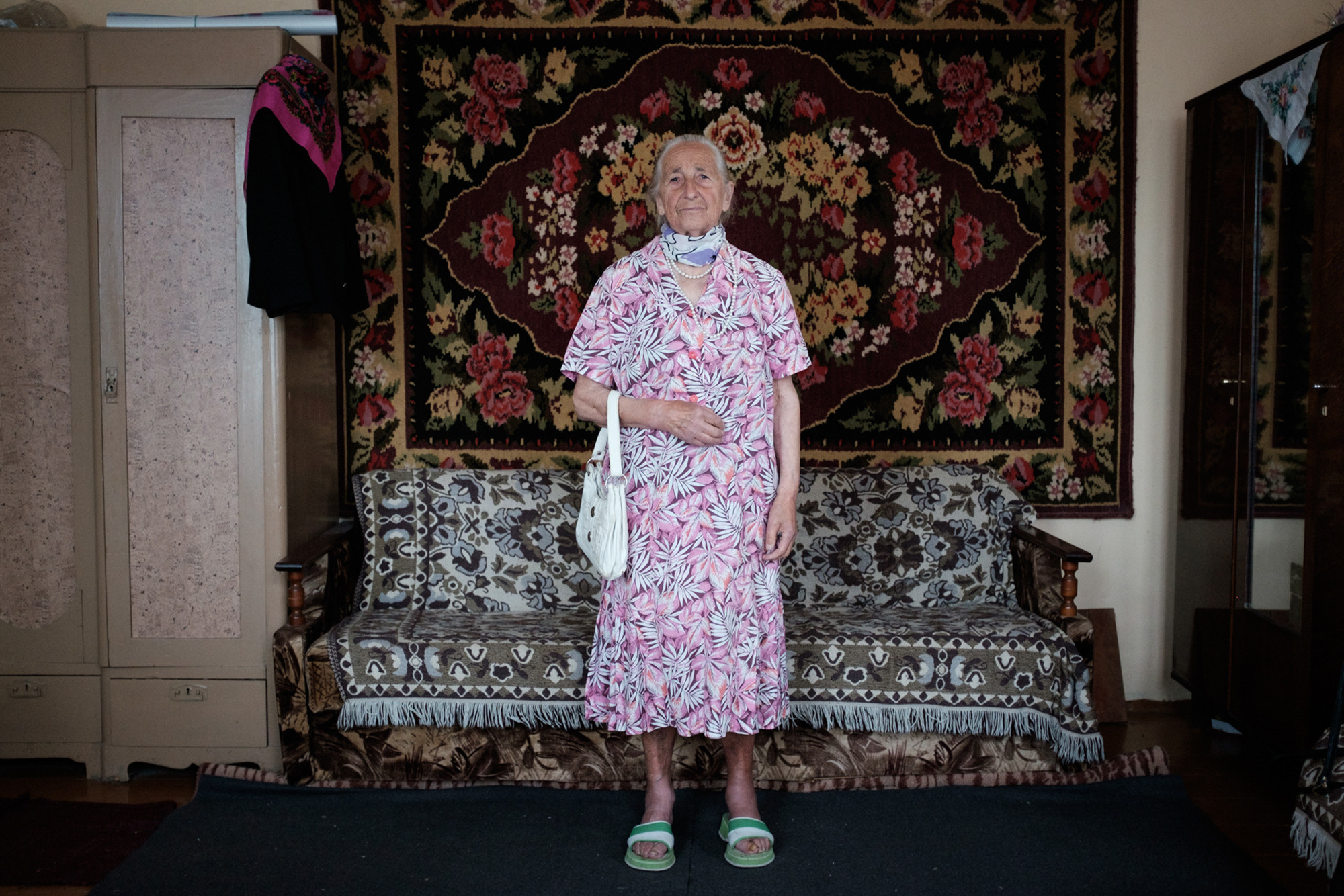 This dress Vera gave to her daughter-in-law after the death of  mother. 