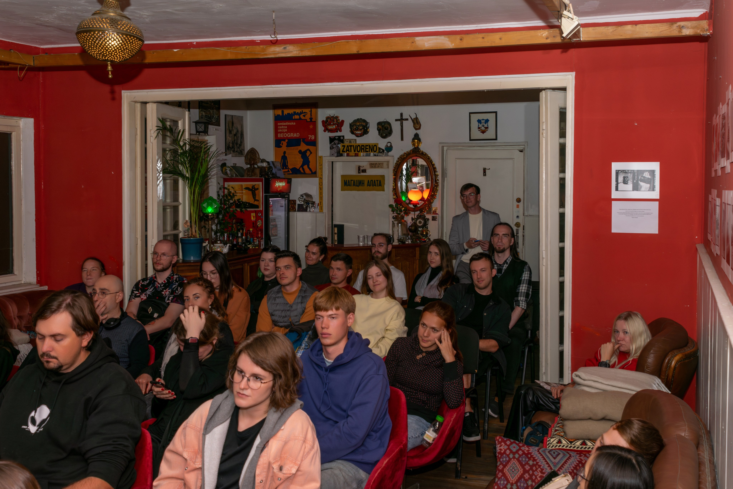 Photo reportage from a conference. Victoria Fedoseenko. Photographer from Serbia