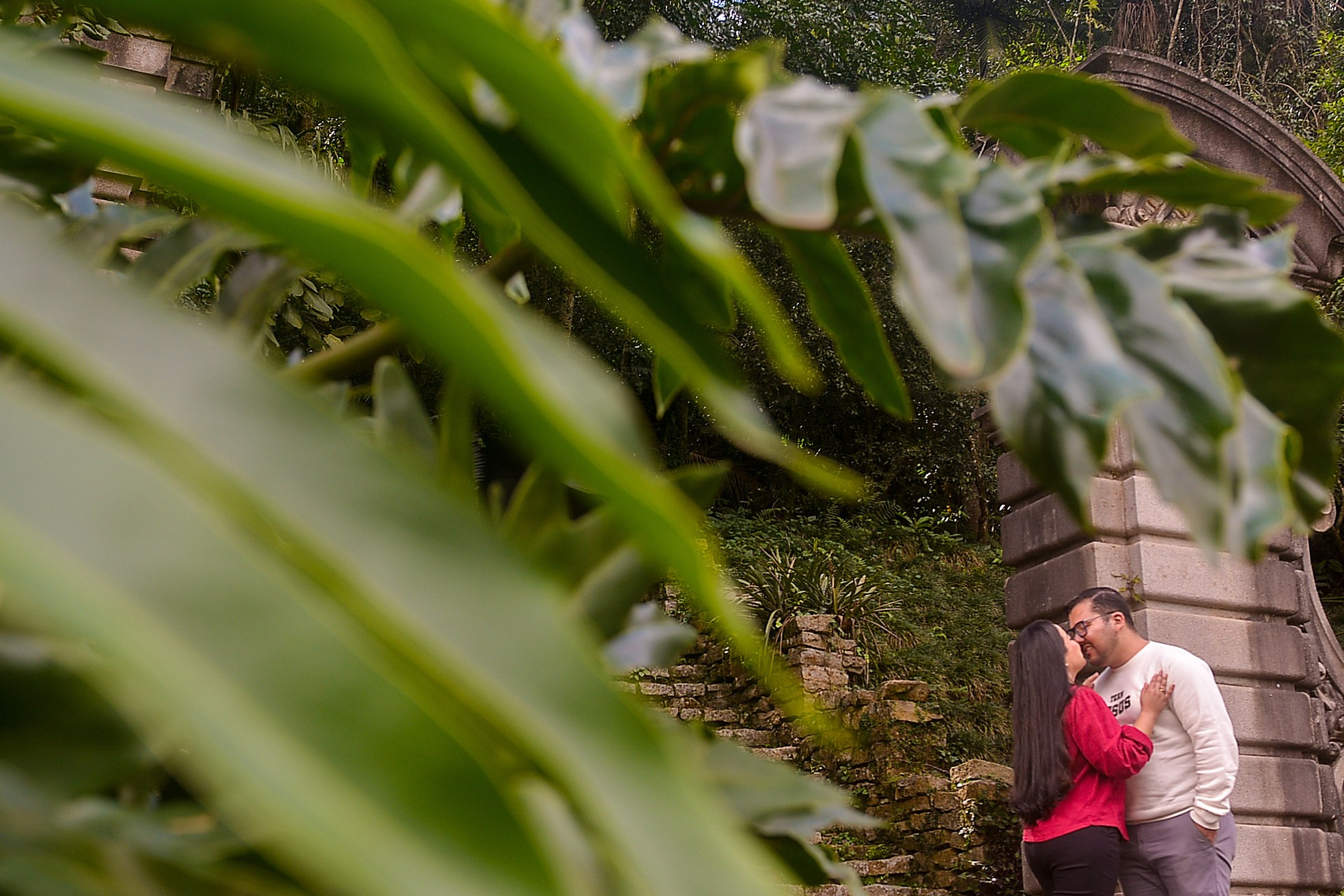 Carolina & Richard, Jardim Botânico de São Paulo. Produtora Bride