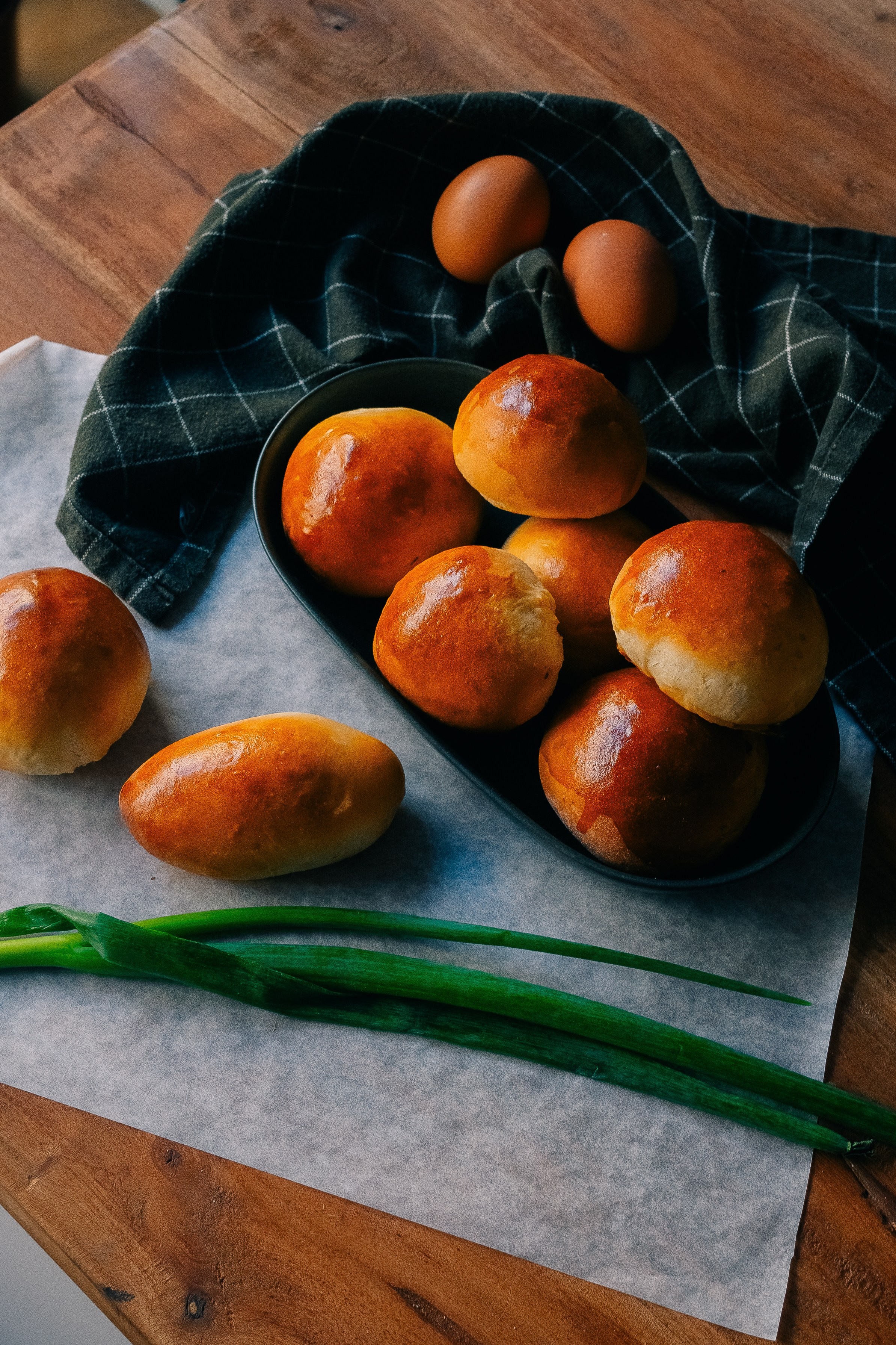 Домашние пирожки с яйцом и зеленым луком. Мария Шер. Профессиональный фотограф в городе Порту, Португалия