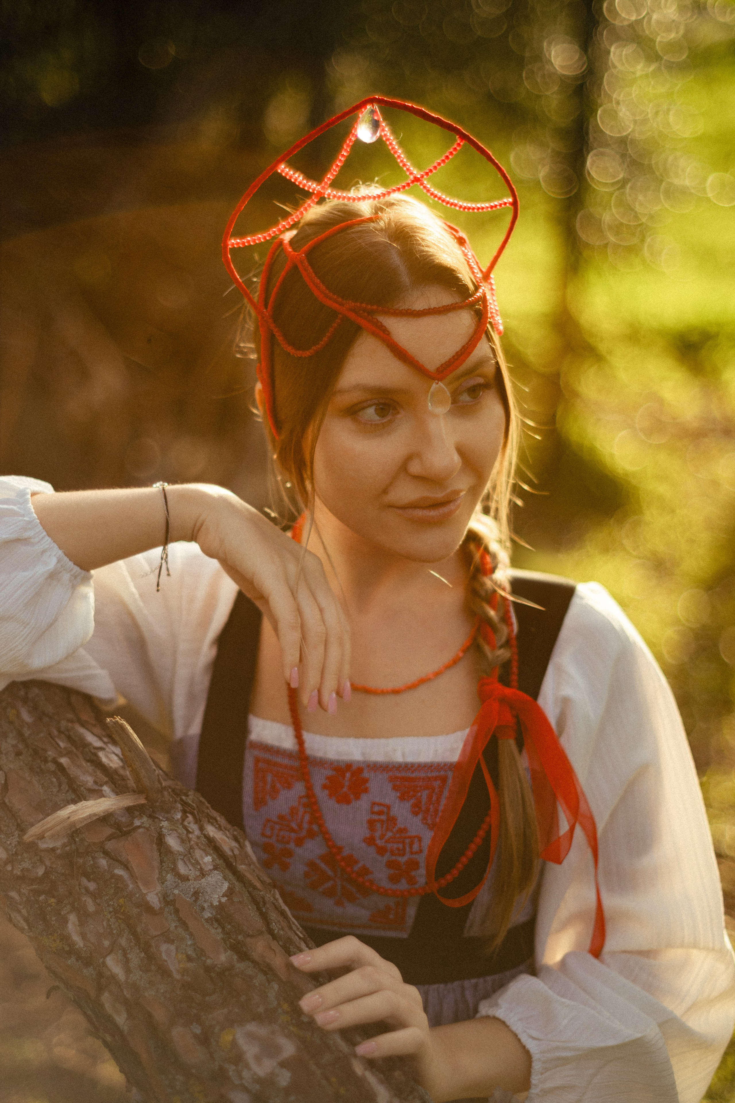 Vasilisa the Beatiful and Baba yaga. Photographer in Greece Kristina