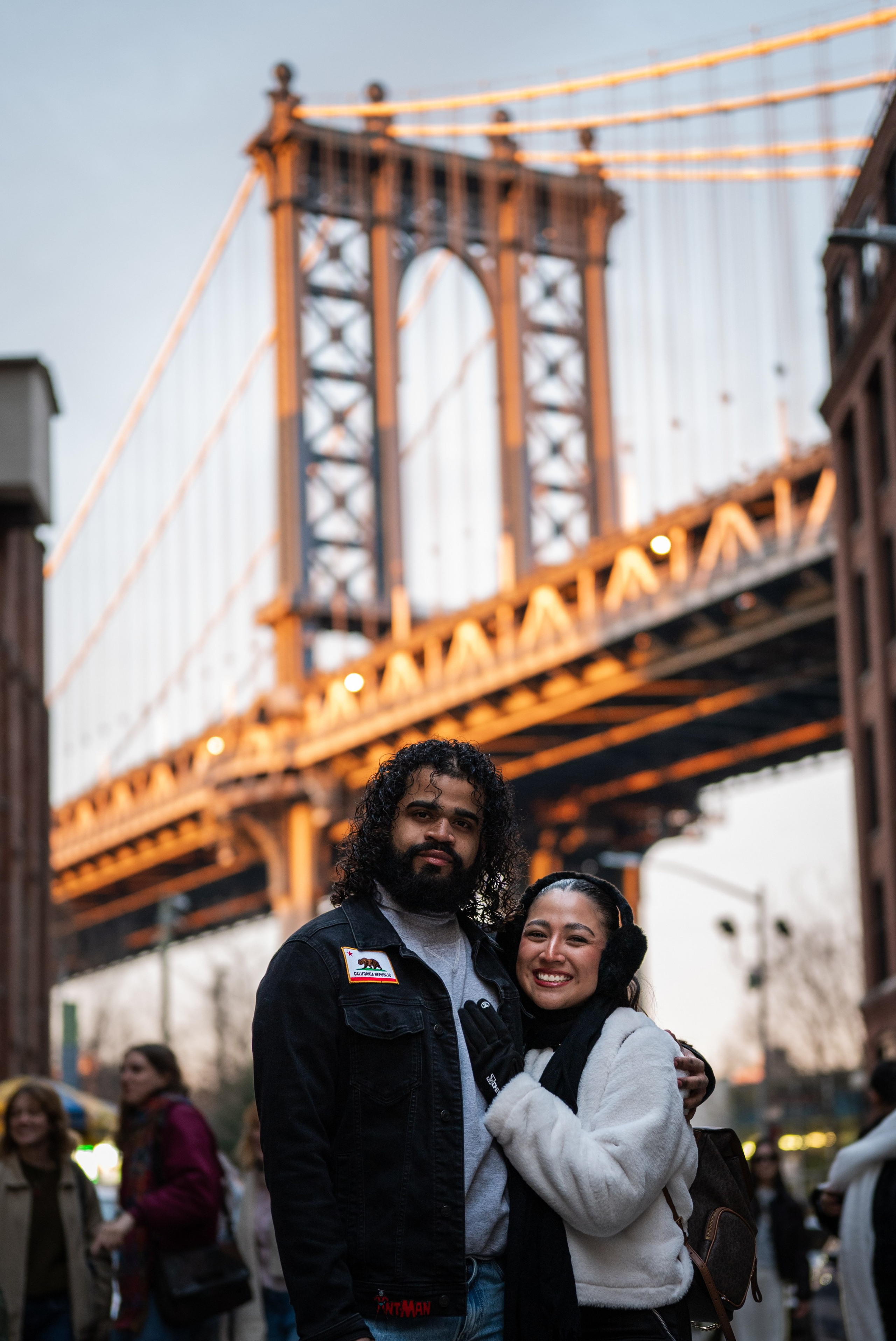 DUMBO Photoshoot | Brooklyn Bridge View Portraits NYC. Photography company in NYC — Sirius Proxima Photography