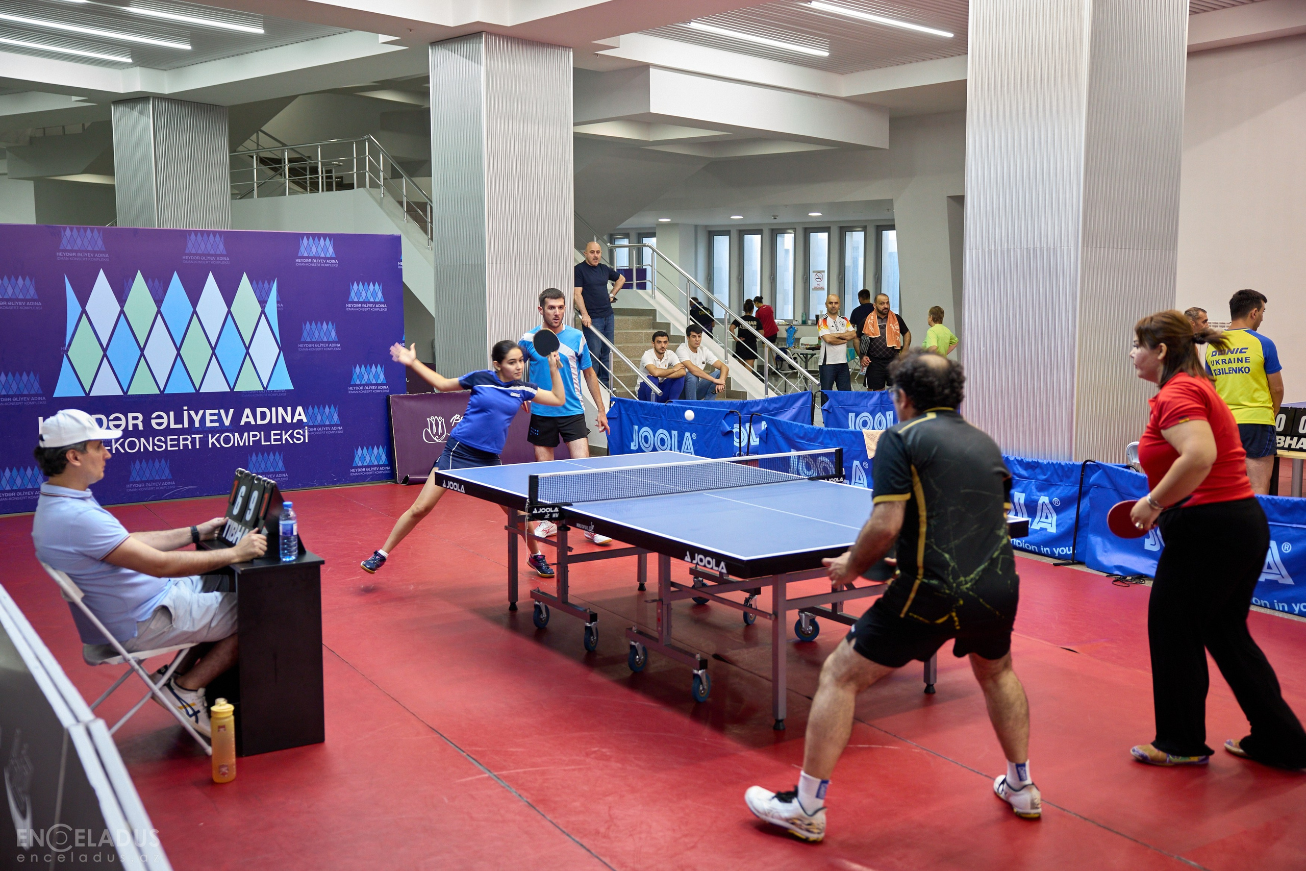 Table Tennis. Mix Tournament. Фотограф в Баку Kamran Enceladus