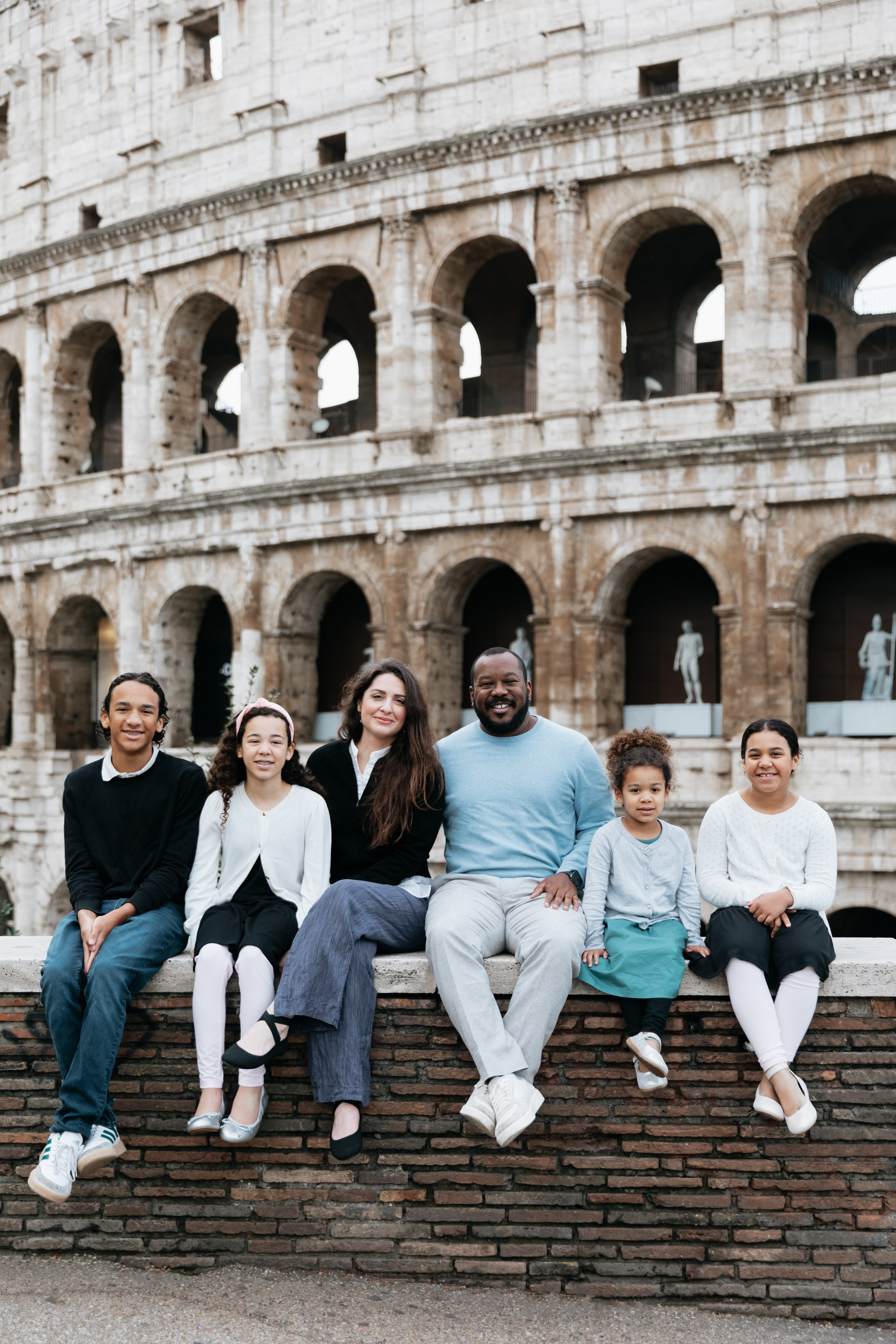 Family photoshoot in Rome. Photographer in Rome