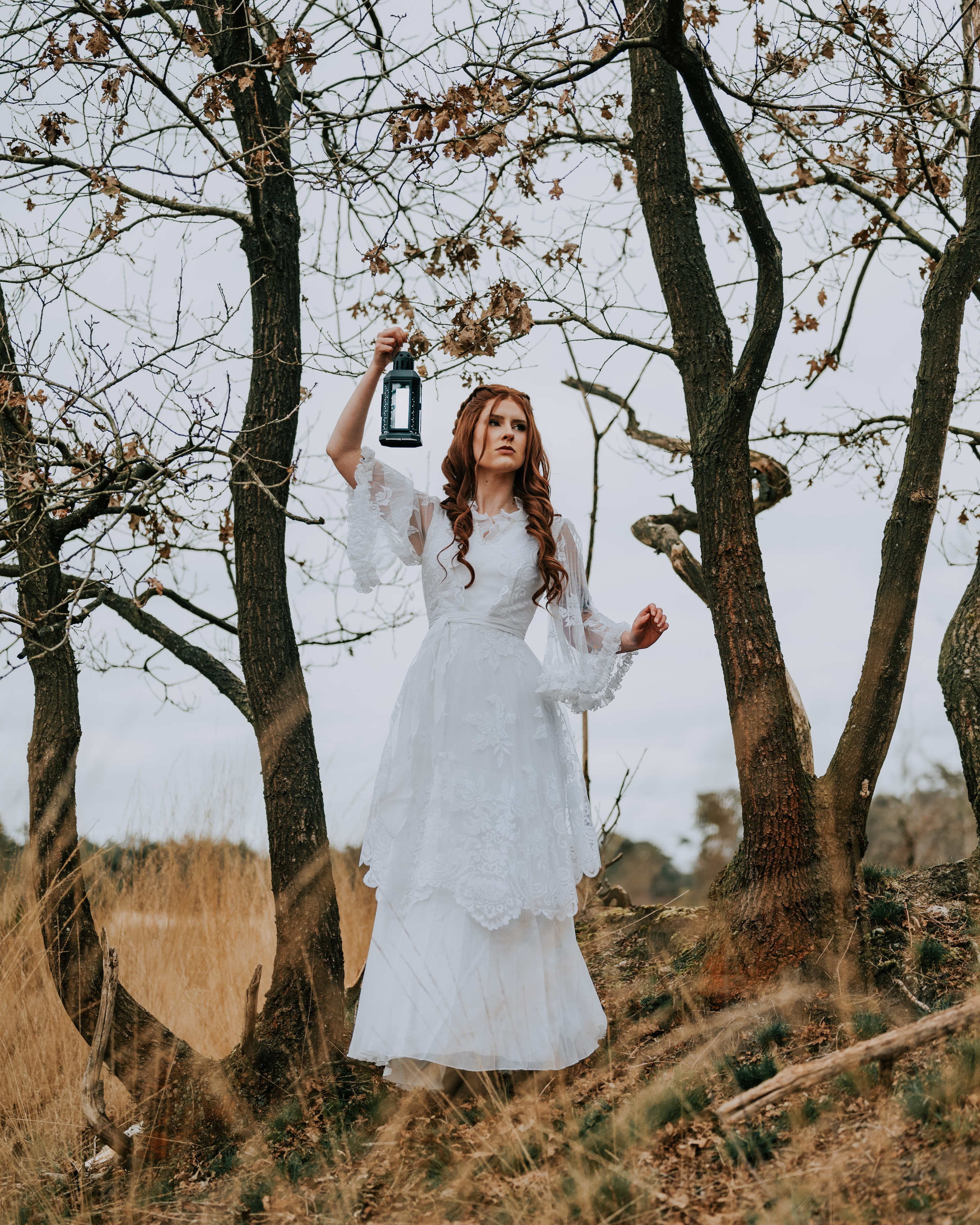 Dutch Folklore in the Fields of Lowlands, Witte Wieven. Moth & Moss Photography