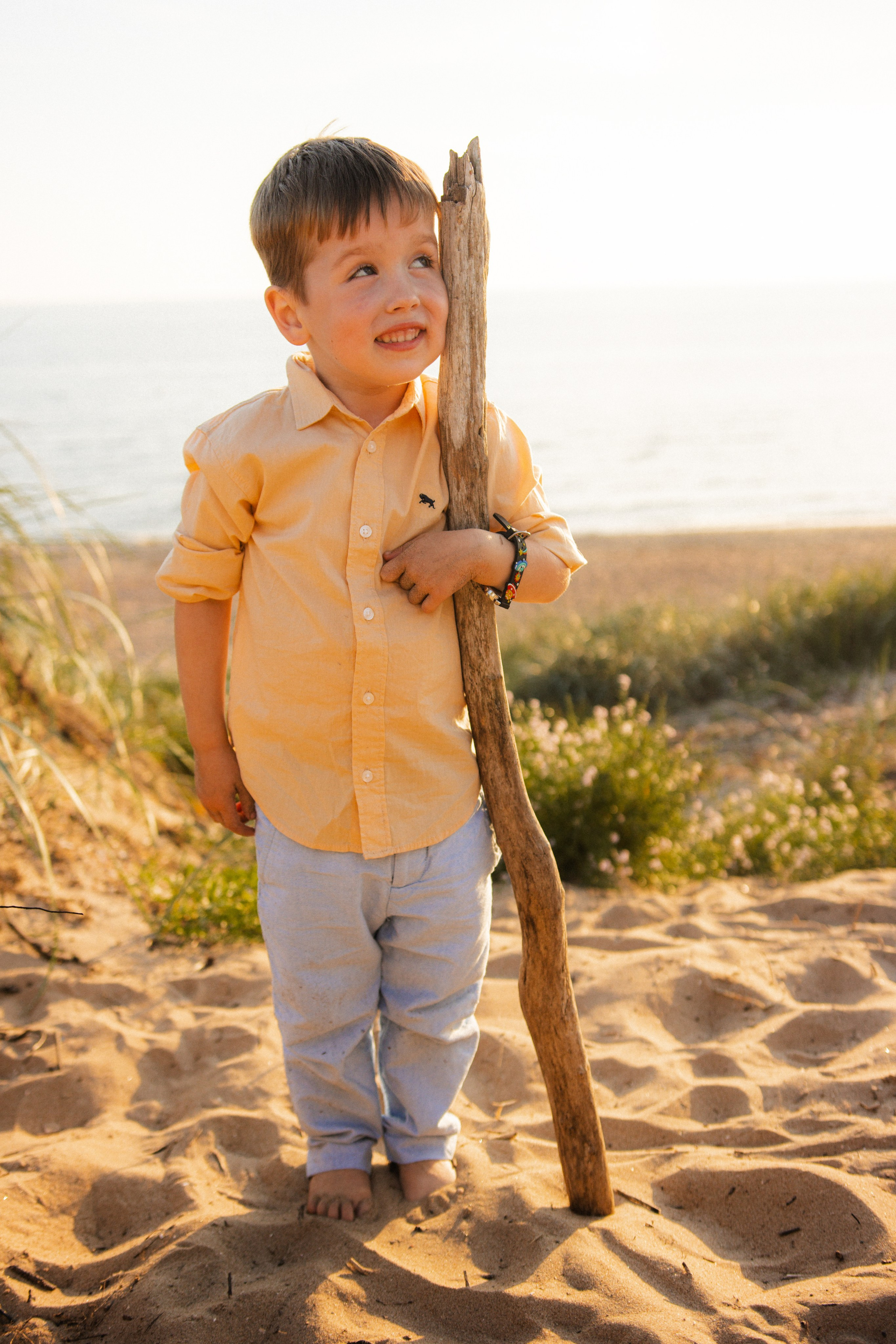 Warm evening in Falkenberg. Photographer in Gothenburg Aleksandra Stroganova