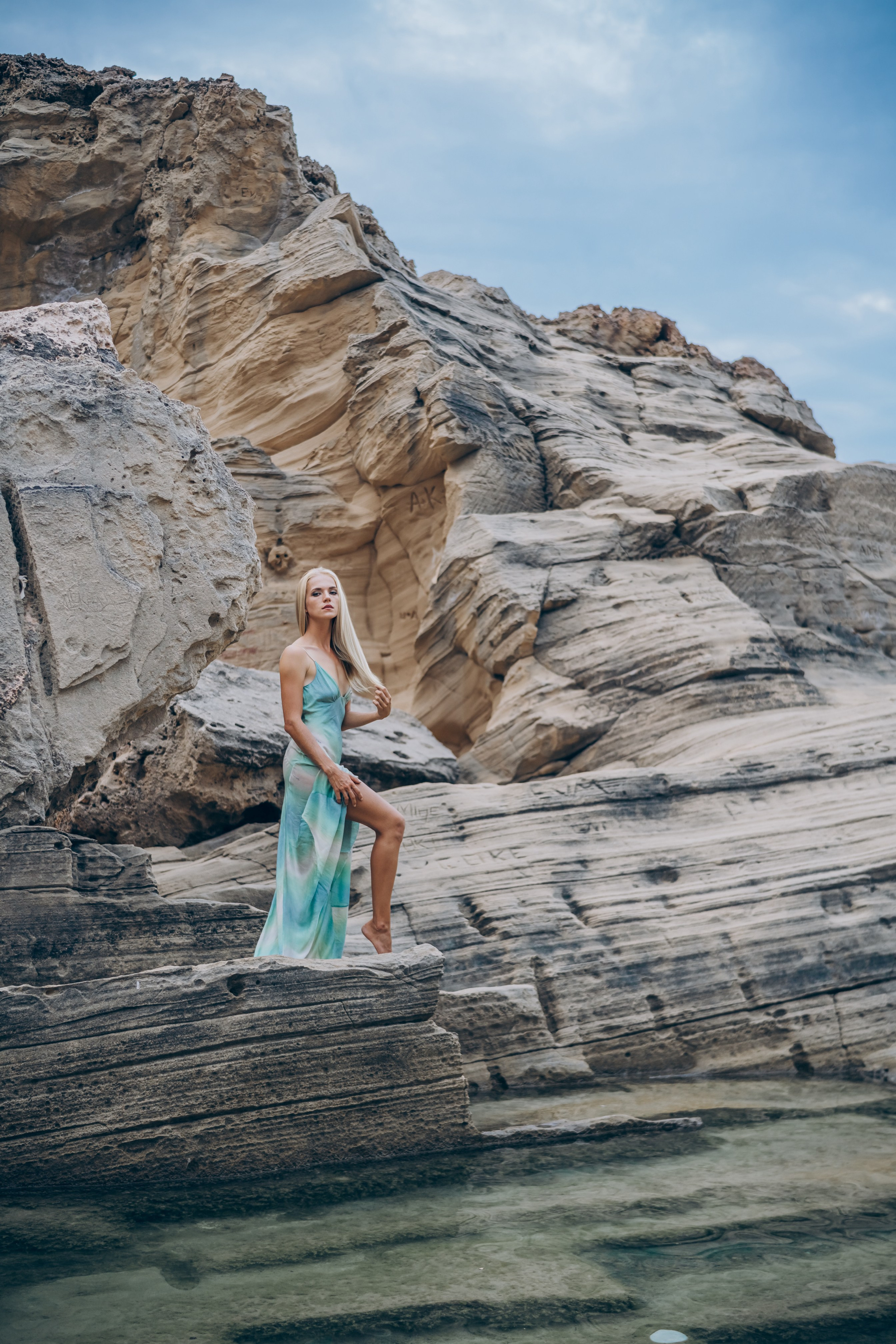 Transformational female photo session. Photographer in Mallorca