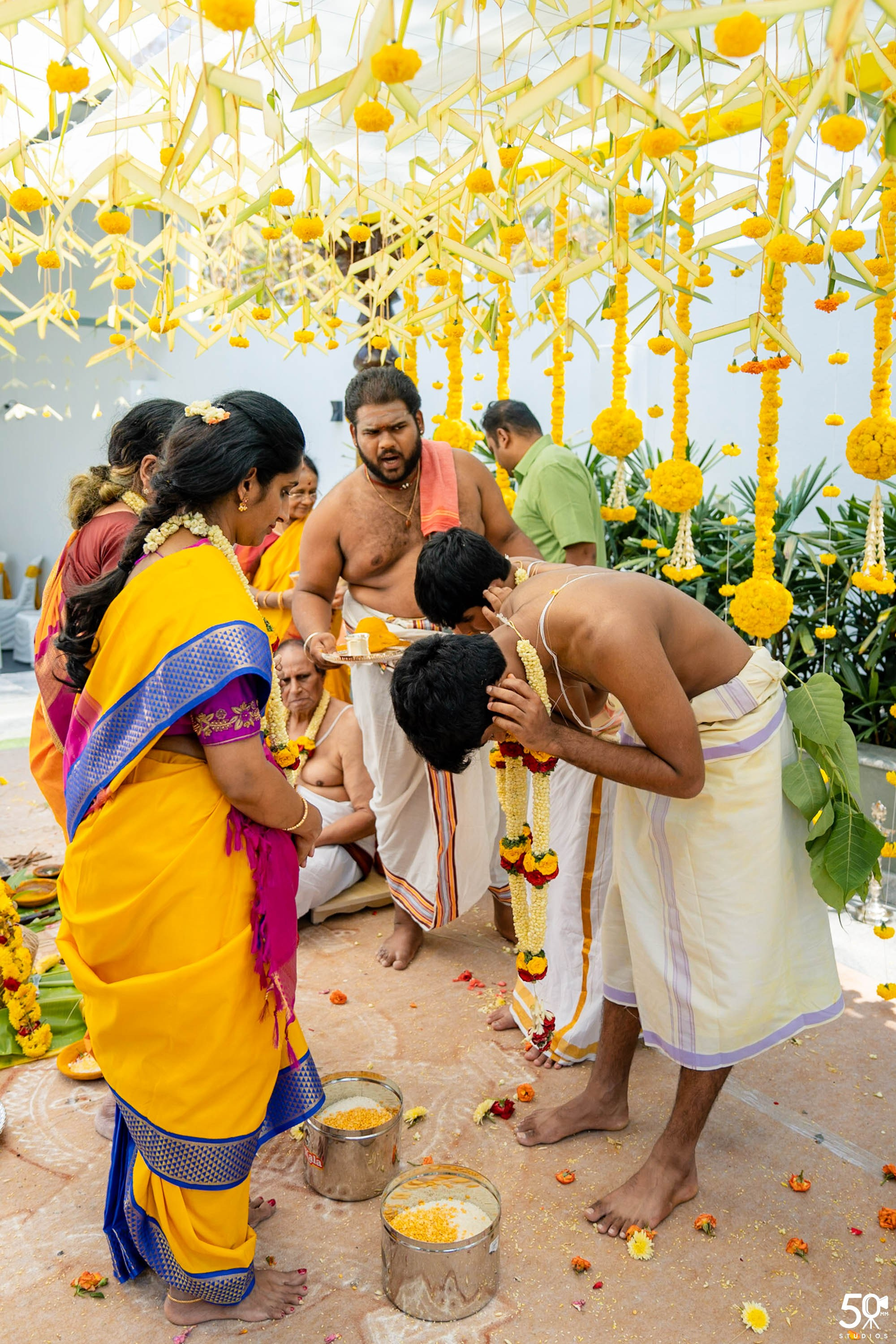 SANJAY AND SAKETH UPANAYANA. 50mm STUDIOS