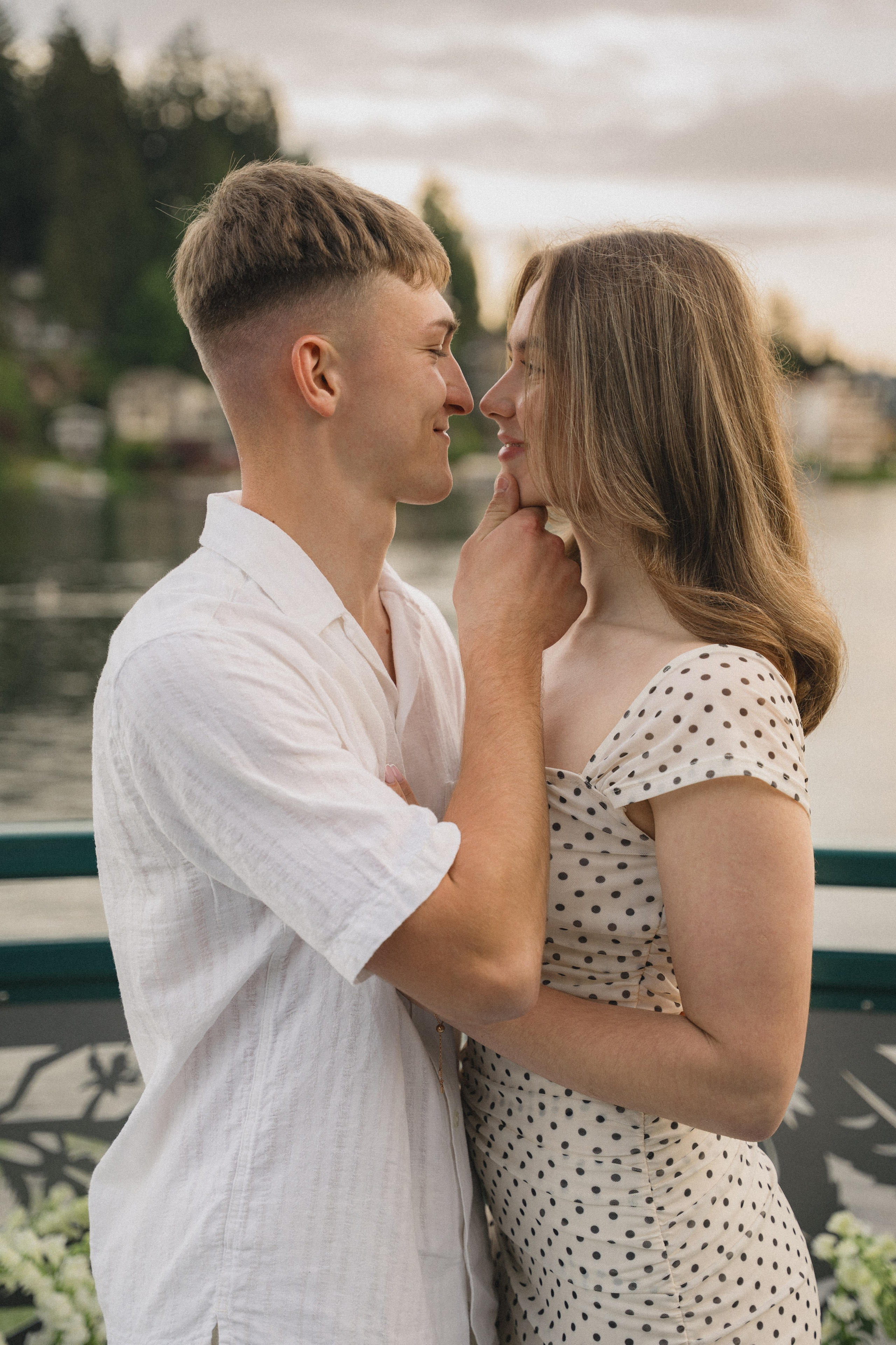 Ilya and Olena proposal. Photographer in Washington Sophia D