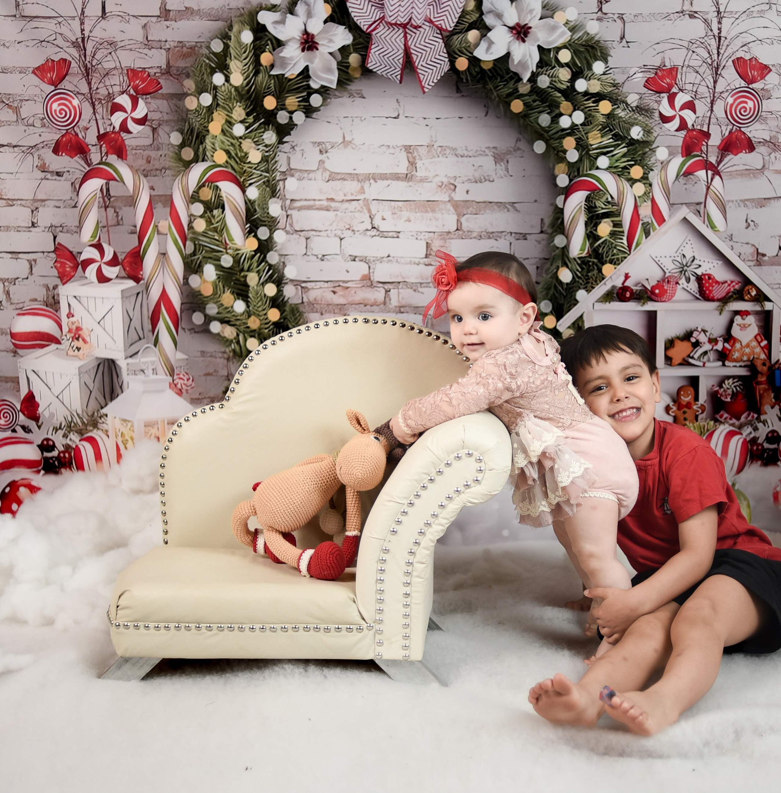 Sesión Navideña de Alaia y Familia. Fotografo de casamiento en misiones y fotógrafo de familia  Posadas