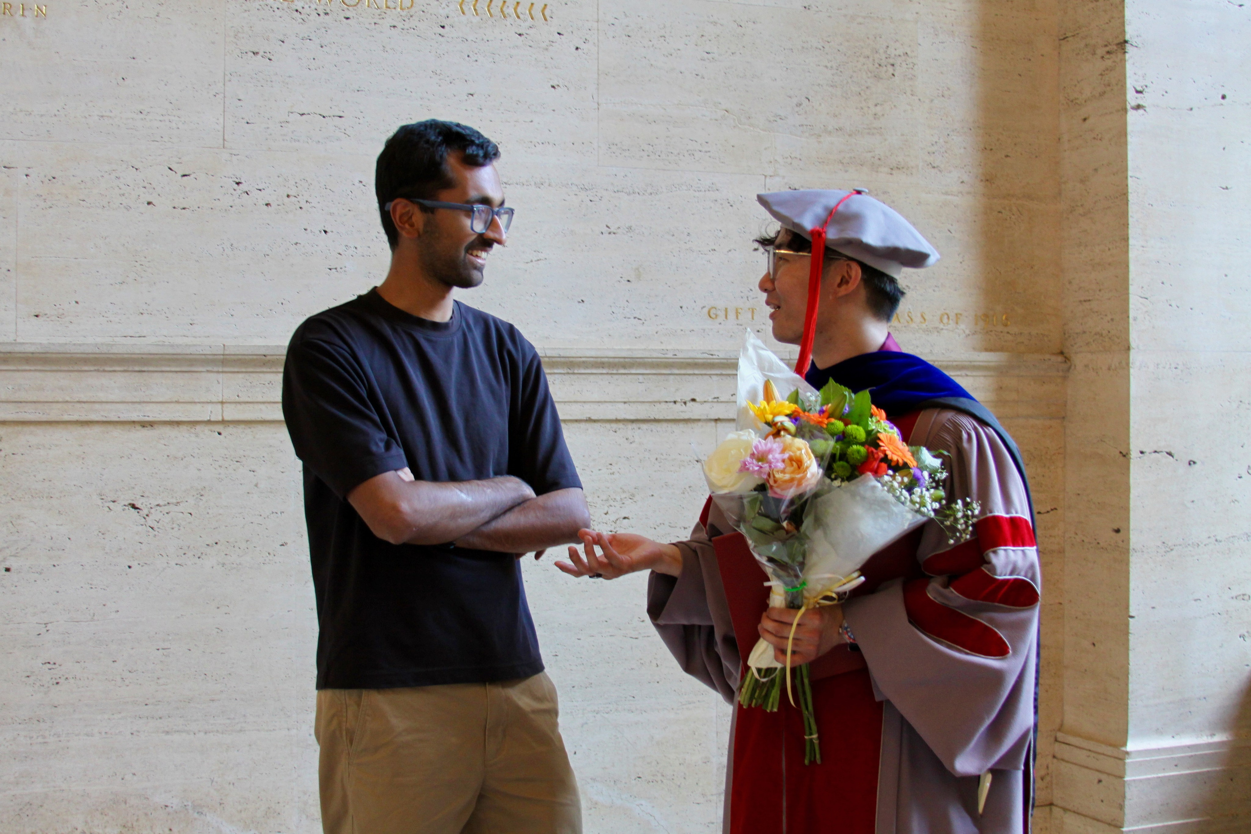 PhD graduation with Elton. Kelly Sang, graduation and portrait photographer in Boston