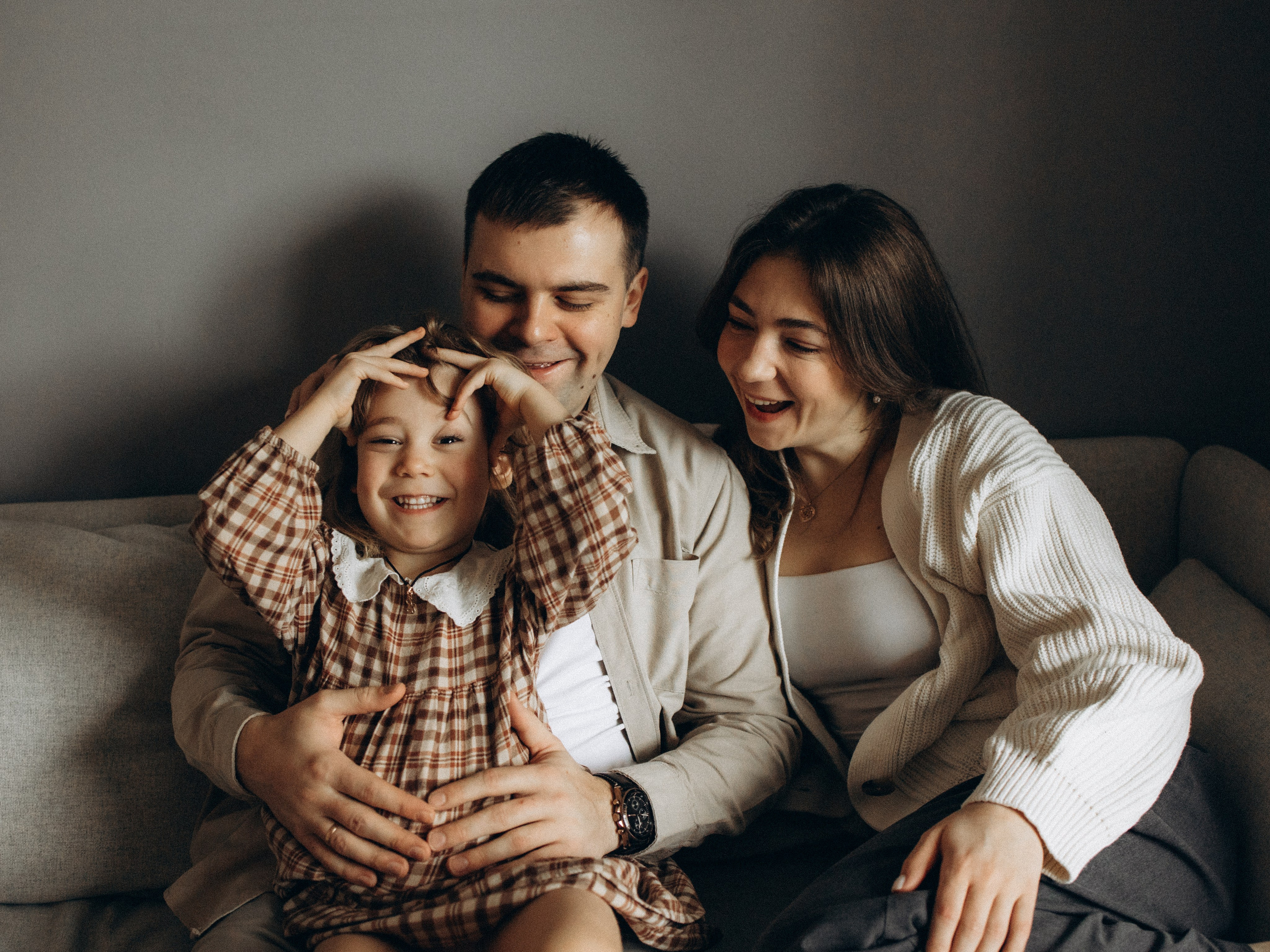 Emilia’s family. Kristina, portrait and family photographer in Helsinki